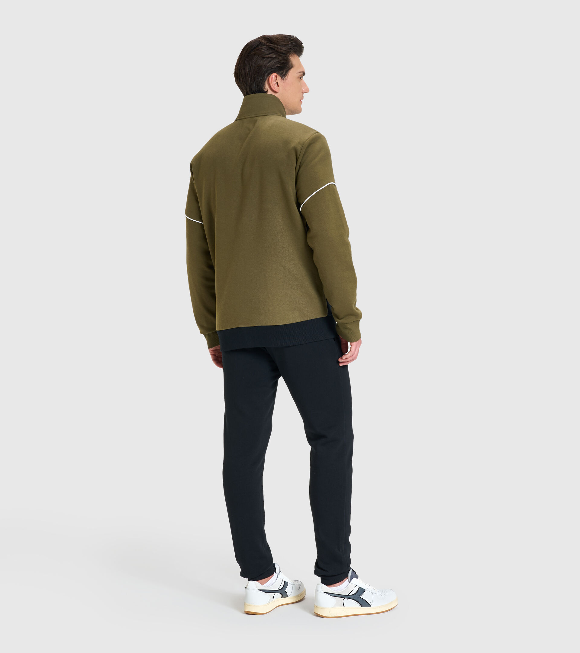 Tracksuit - Men TRACKSUIT FZ CORE BLACK - Diadora