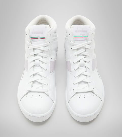 GAME L HIGH 2030, BLANC/MARBRE VIOLET Chaussures de sport - Unisexe GAME L HIGH 2030 BLANC/MARBRE VIOLET - Diadora