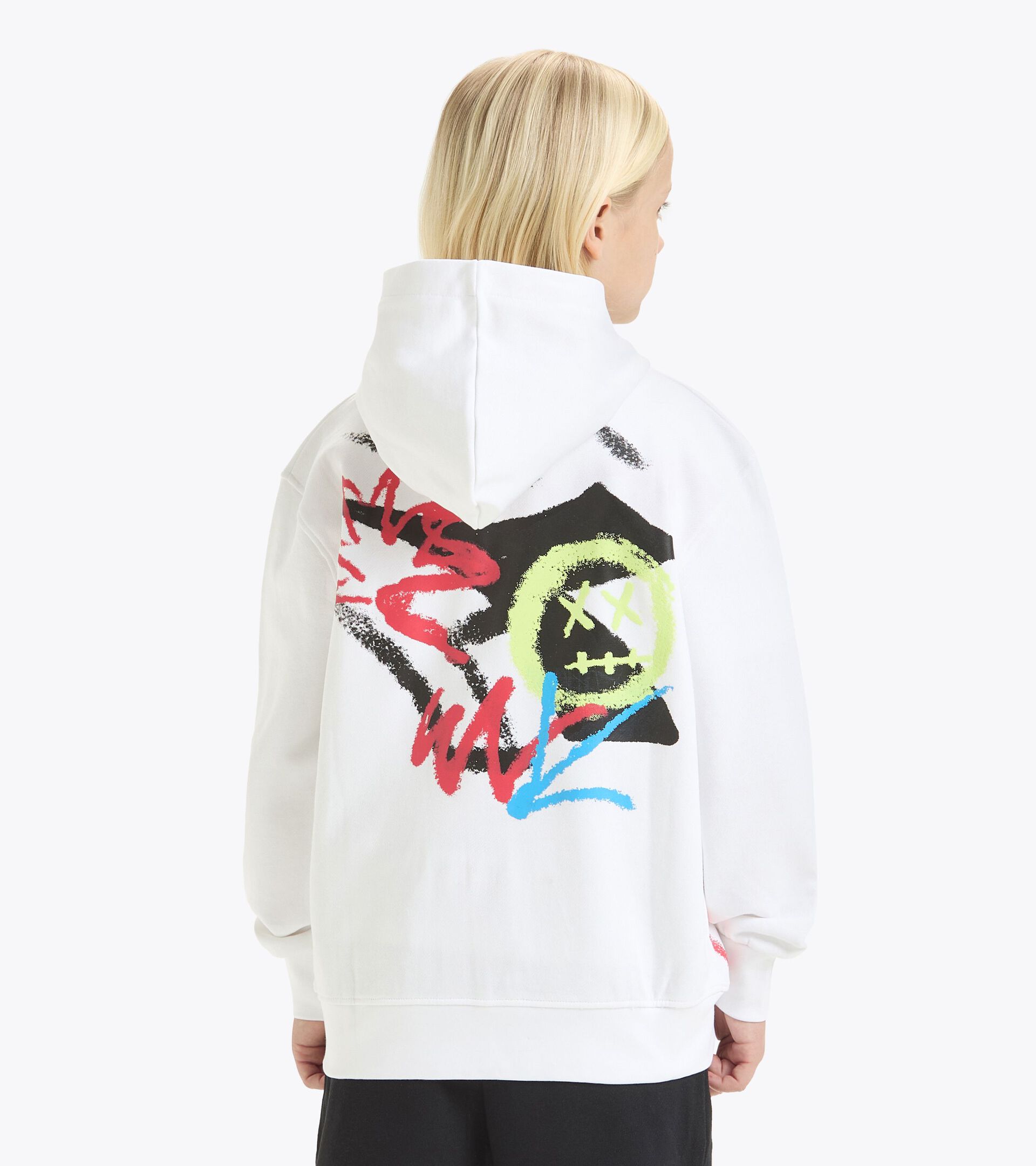 Sudadera con capucha - Niño
 JB. HOODIE FZ GRAFFITI BLANCO ANTIGUO - Diadora