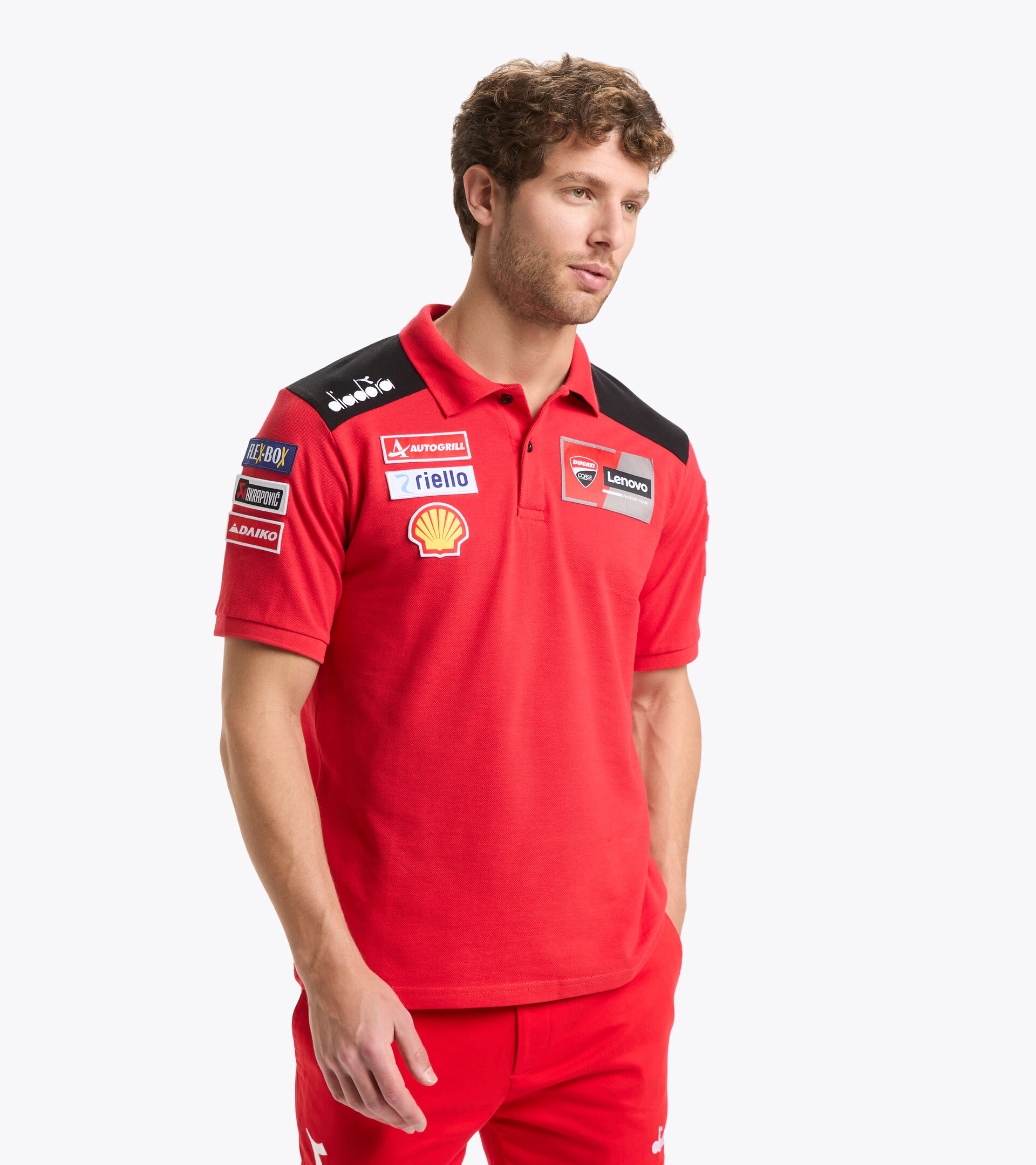 Sporty Ducati 22 MotoGP Polo - Men’s
POLO DUCATI REPLICA MGP22 DUCATI MGP RED/BLACK - Diadora