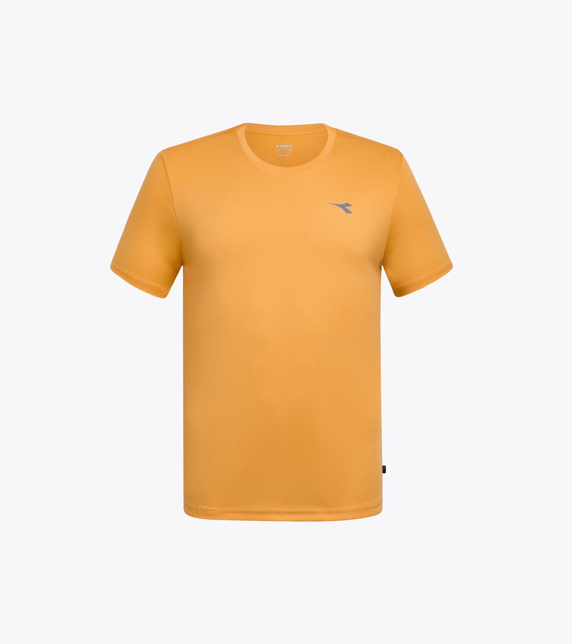 Sportliches T-Shirt - Herren SS T-SHIRT RUN KUMQUAT ORANGE - Diadora