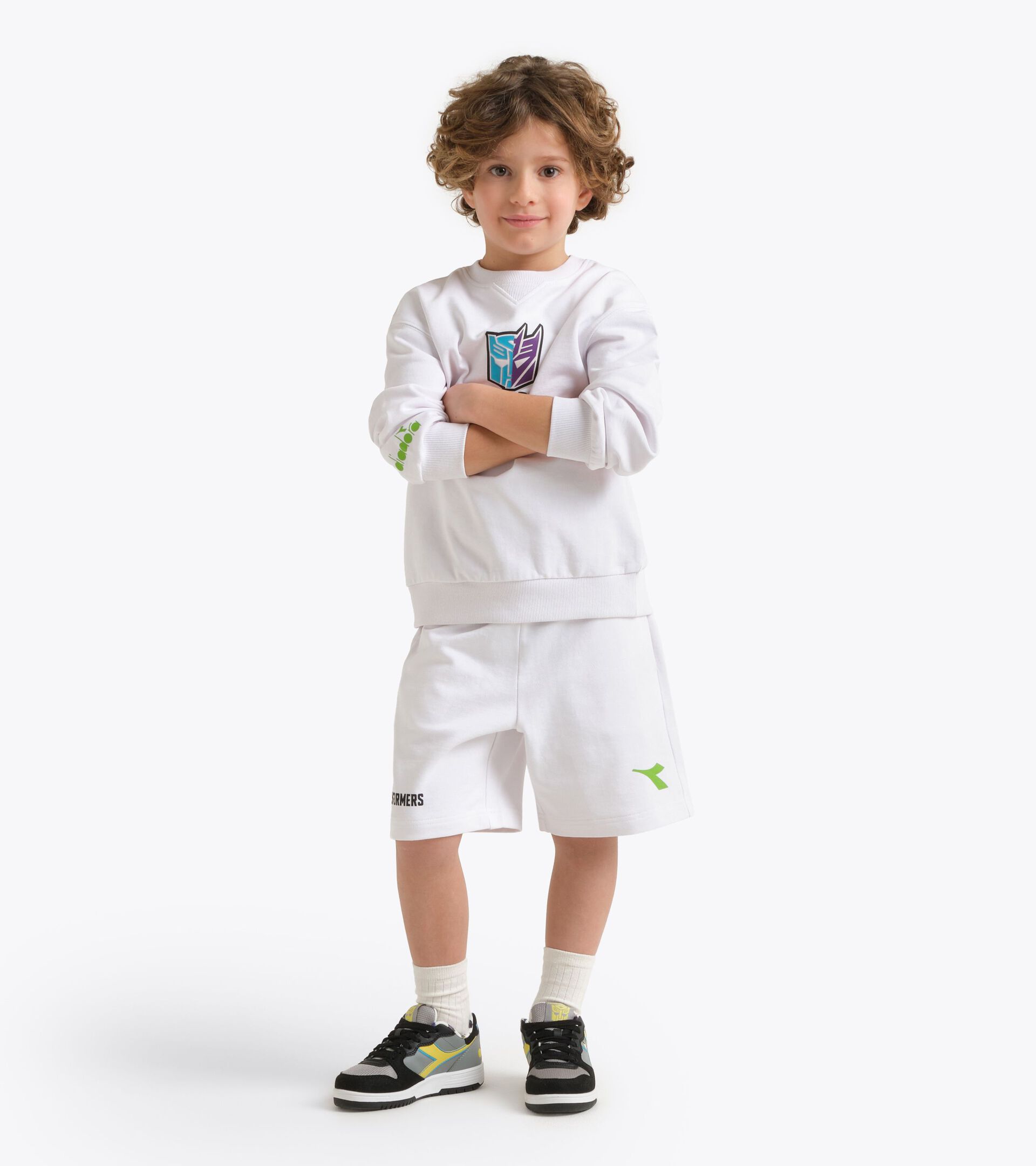 Ensemble de sport Transformers - Gar&ccedil;on
 JB. SET TRFS BLANC VIF - Diadora