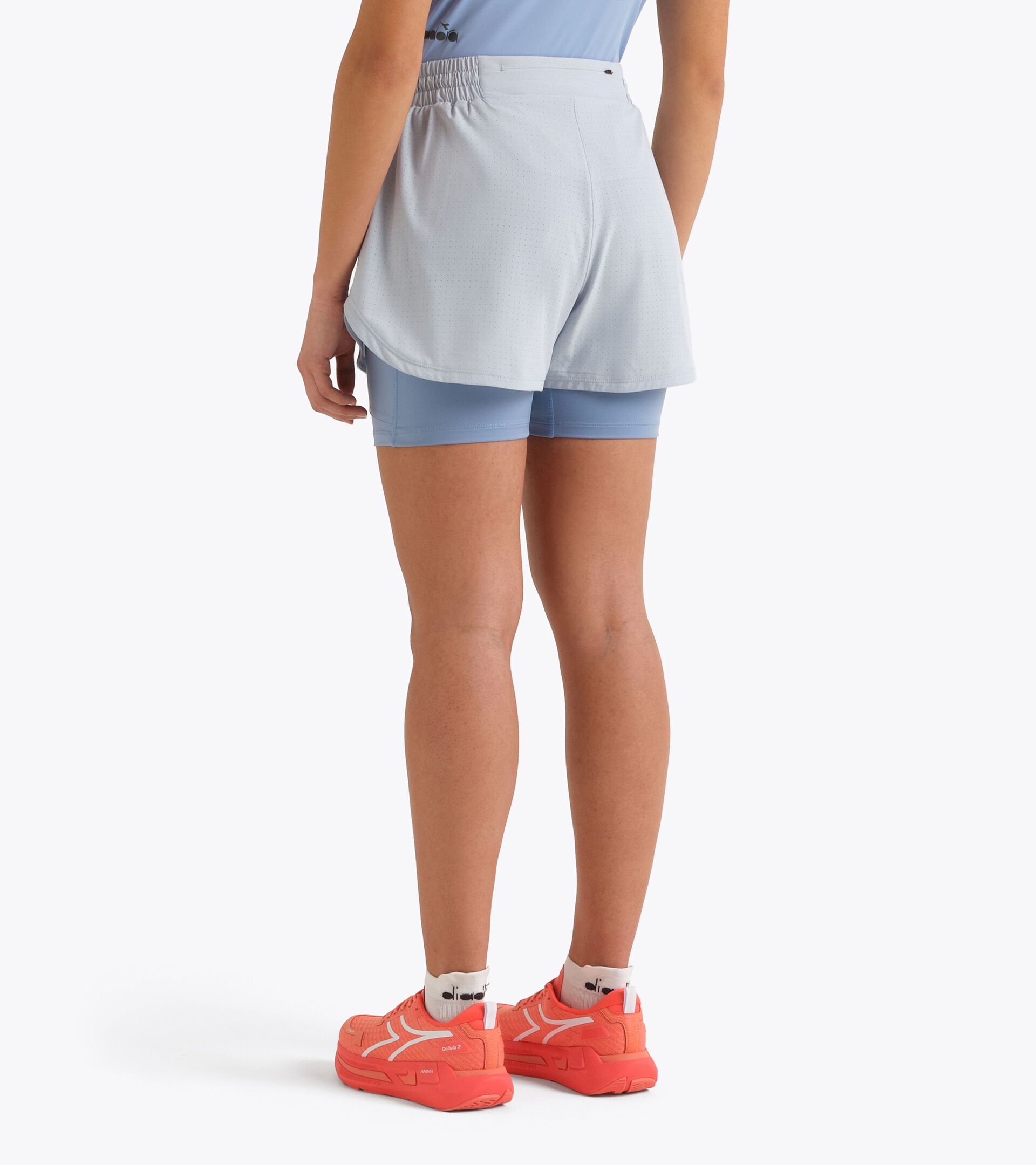2-in-1 Running Shorts - Women&rsquo;s L. SHORTS 2IN1 SKYRIDE - Diadora