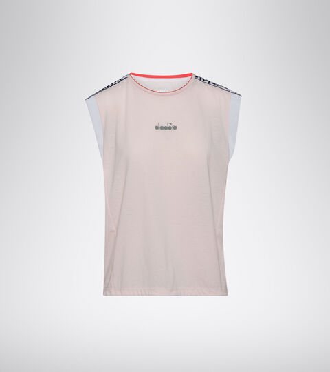Apparel Sport DONNA L. SS T-SHIRT BE ONE ROSA TIMIDO Diadora