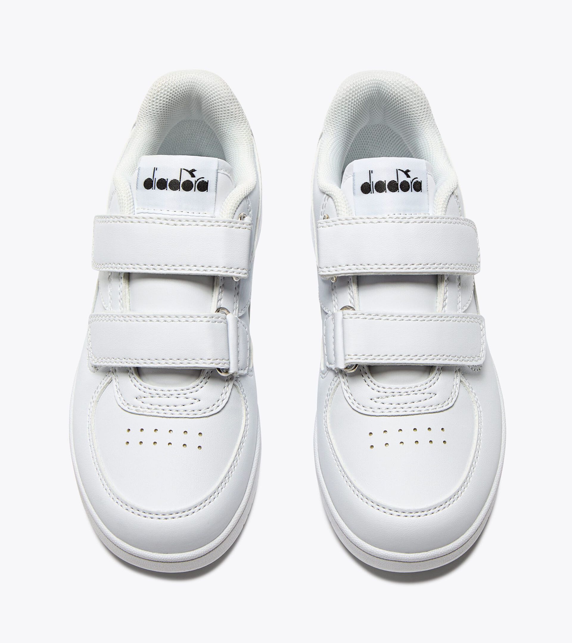 Sports shoes - Kids 4-8 years RAPTOR LOW PS WHITE/WHITE/WHITE - Diadora