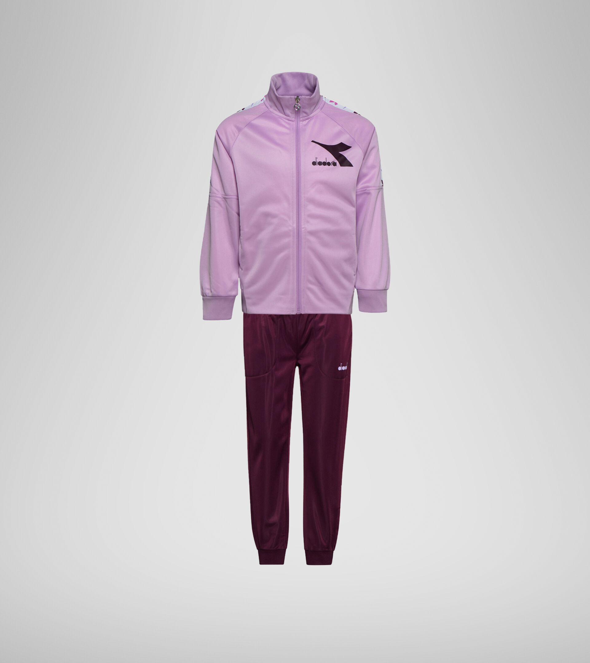 Tracksuit - Boys and girls JU.SUIT CHROMIA VIOLET ORCHID - Diadora