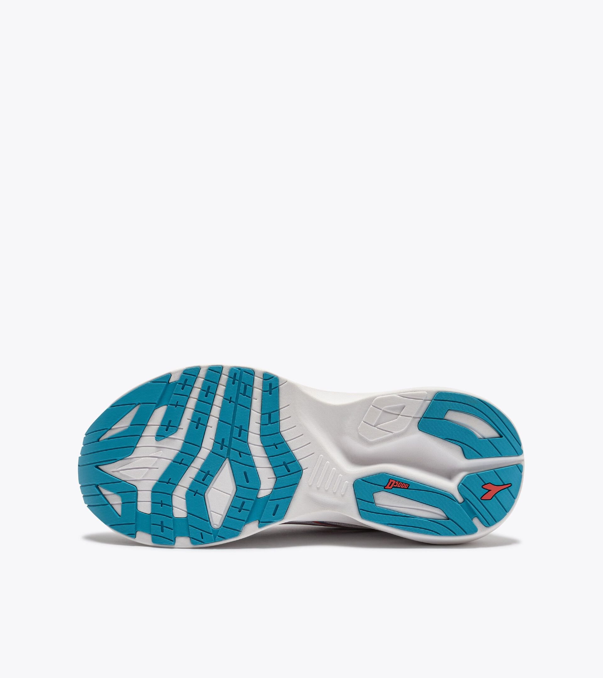 Running shoe - Comfort and stability - Women&rsquo;s NUCLEO 2 W WHITE/HORIZON BLUE - Diadora