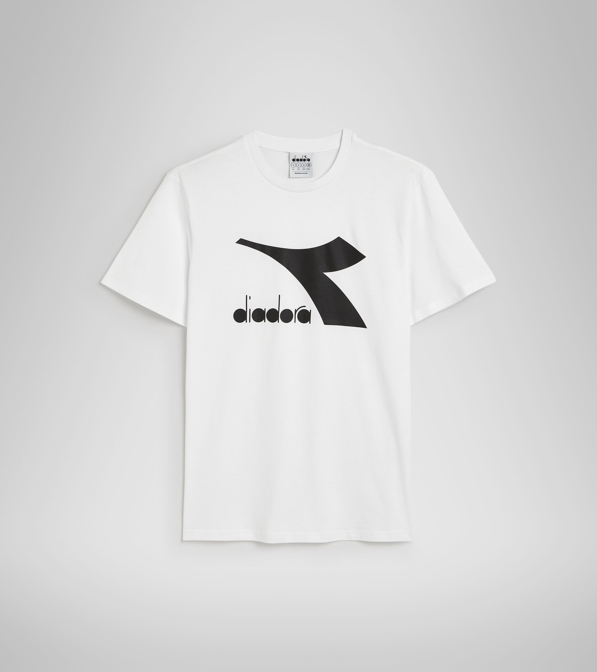 Cotton T-shirt - Men T-SHIRT SS CHROMIA OPTICAL WHITE - Diadora