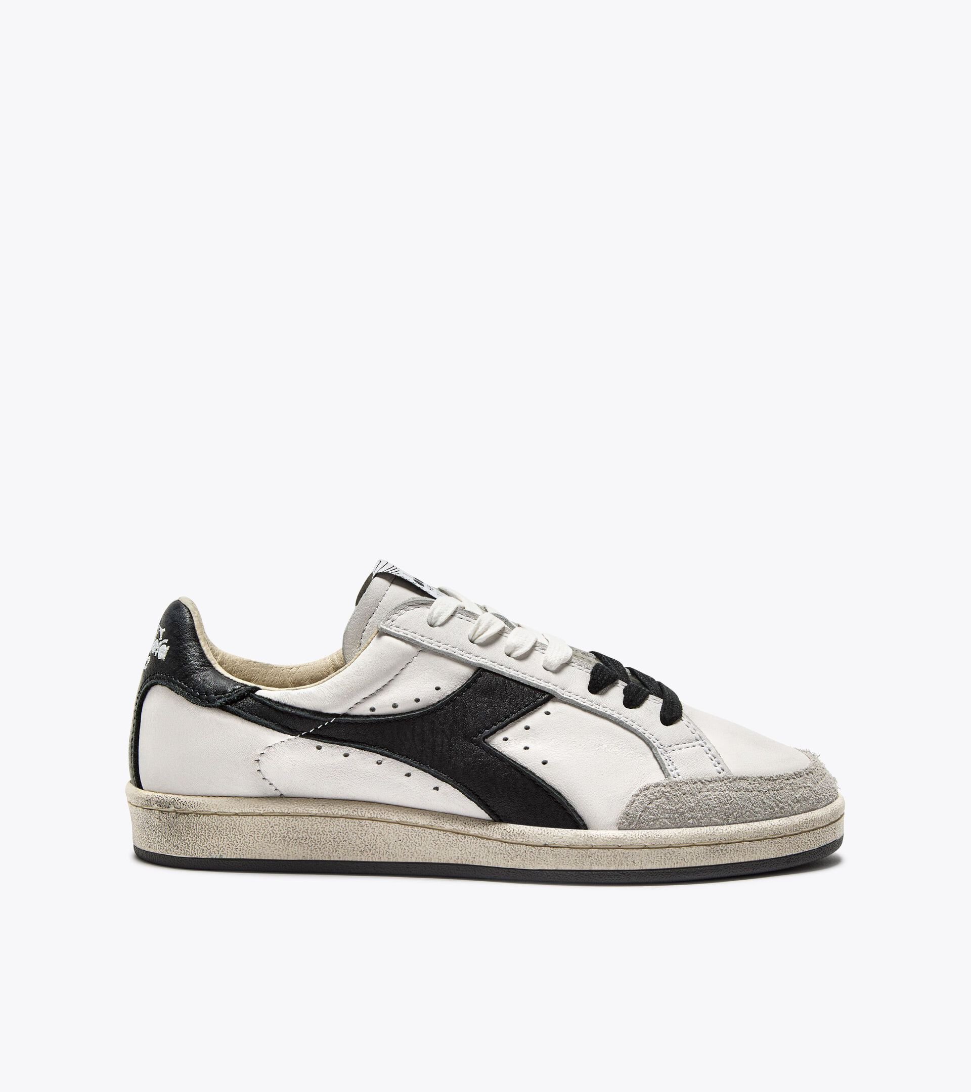 Heritage sneaker made from leather - All-gender PRESTIGE USED WHITE/BLACK - Diadora
