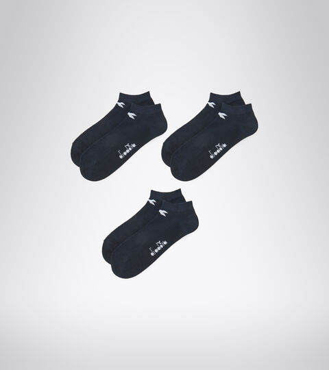 Quarter socks pack - Three pair - Unisex U.QUARTER MULTI SOCKS 3-PACK NAVY - Diadora