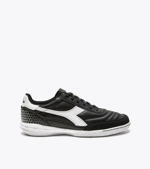Futsal boot - Specific outsole for indoor grounds CALCETTO GR LT ID BLACK /WHITE - Diadora