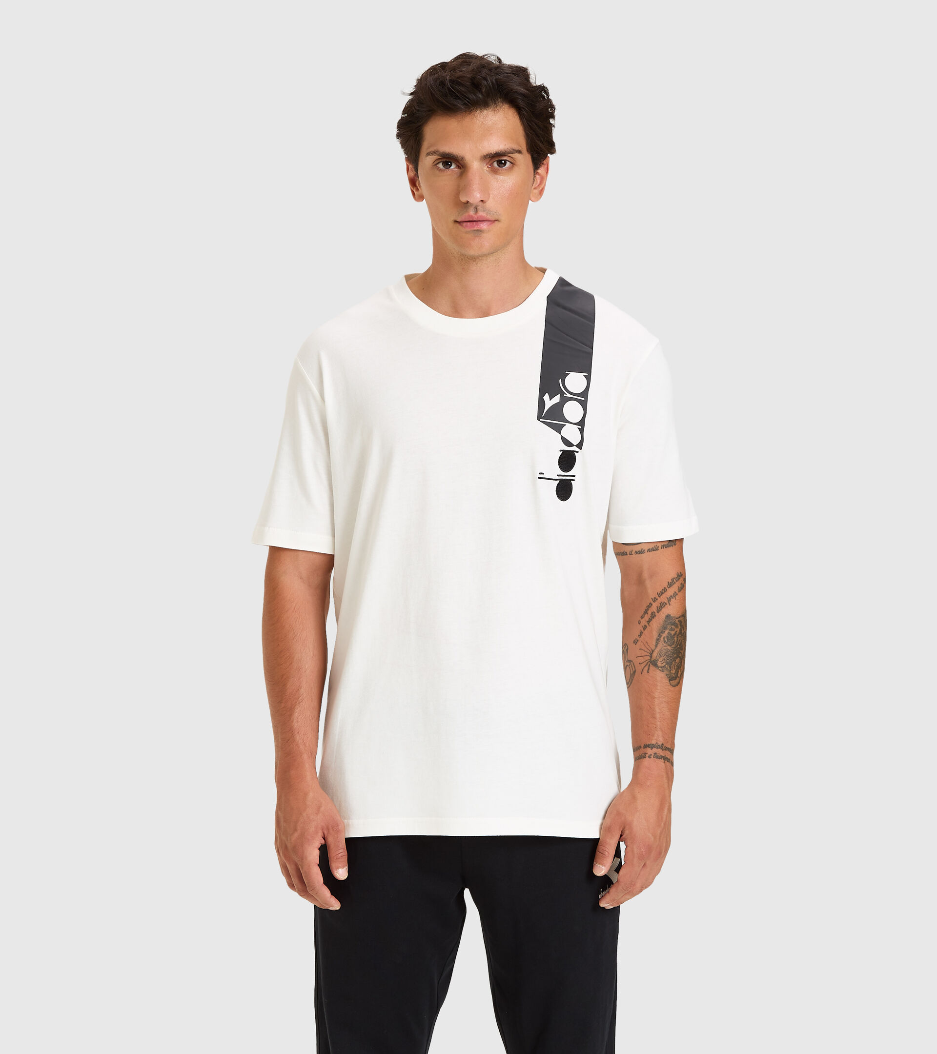 T-shirt - Unisex T-SHIRT SS ICON BLANCO - Diadora
