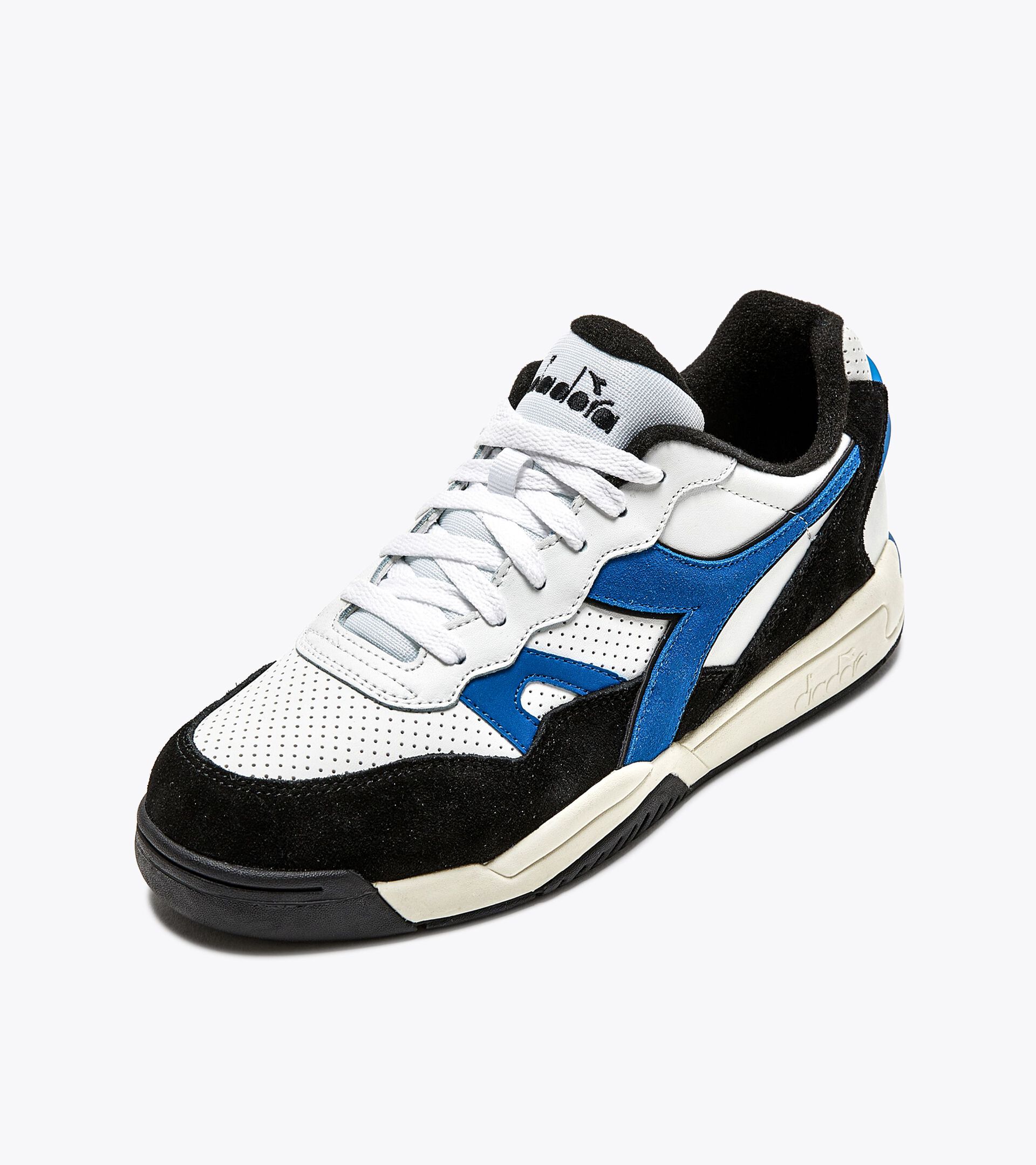 Sporty sneakers - All-Gender WINNER SL WHITE/BLACK/INDIGO BUNTING - Diadora