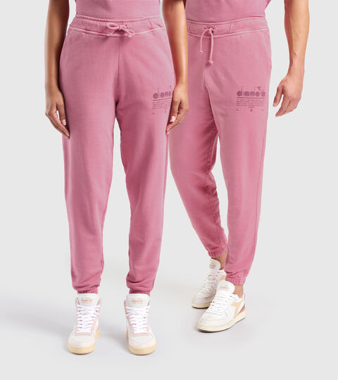 Unbrushed organic joggers - Unisex PANT MANIFESTO PALETTE WILD ROSE - Diadora