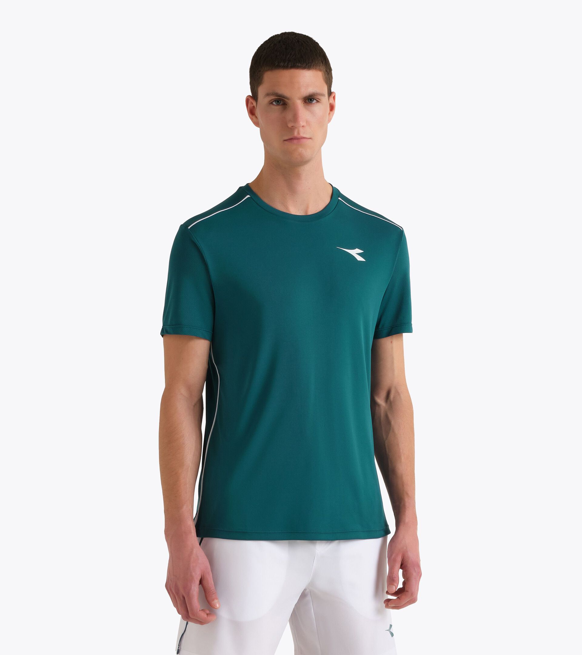 Tennis-T-Shirt - Herren
 SS T-SHIRT COURT SCHATTIERTE FICHTE - Diadora
