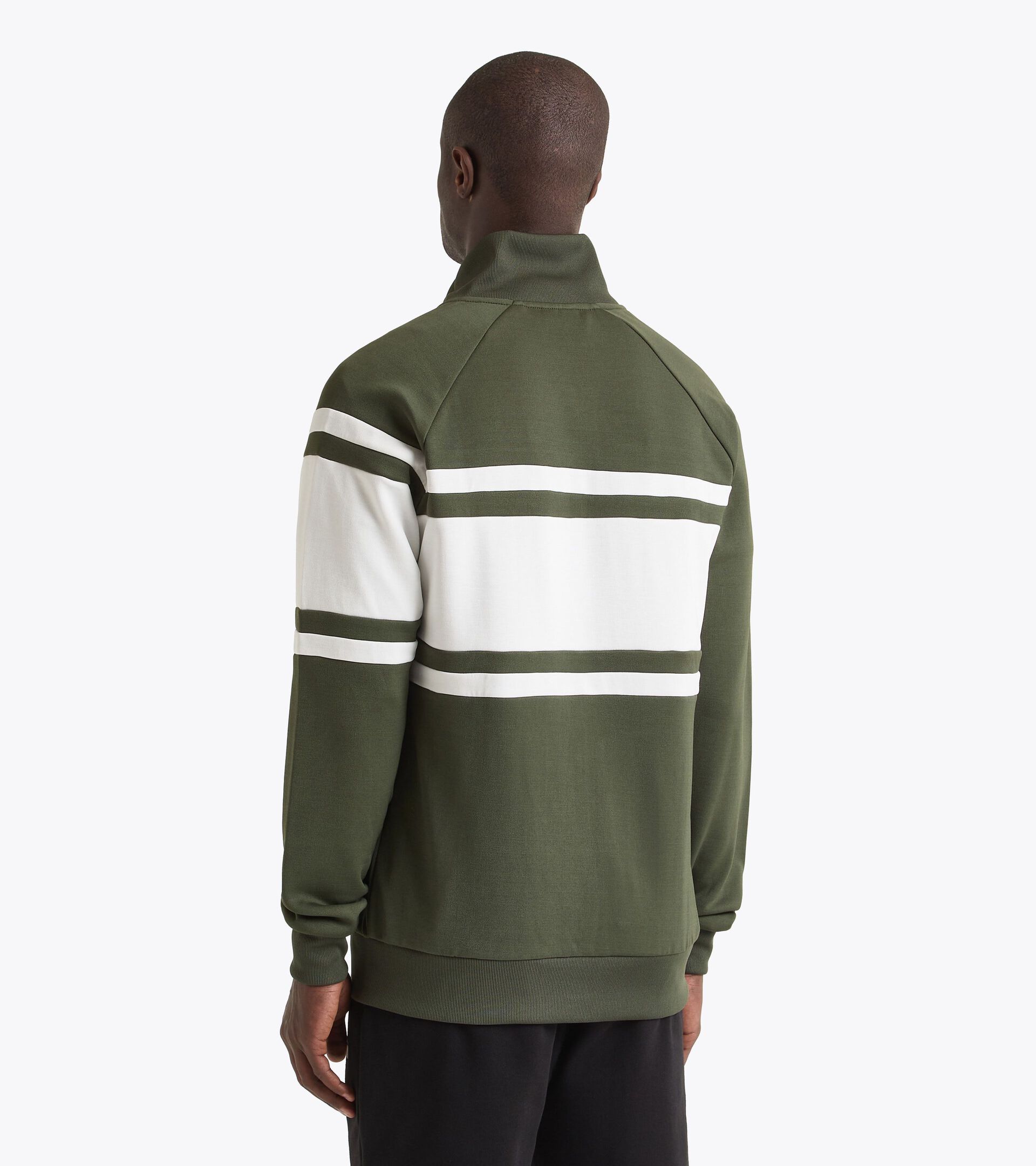 80s-inspired sports jacket - All-gender JACKET 80S GREEN RIFLE - Diadora