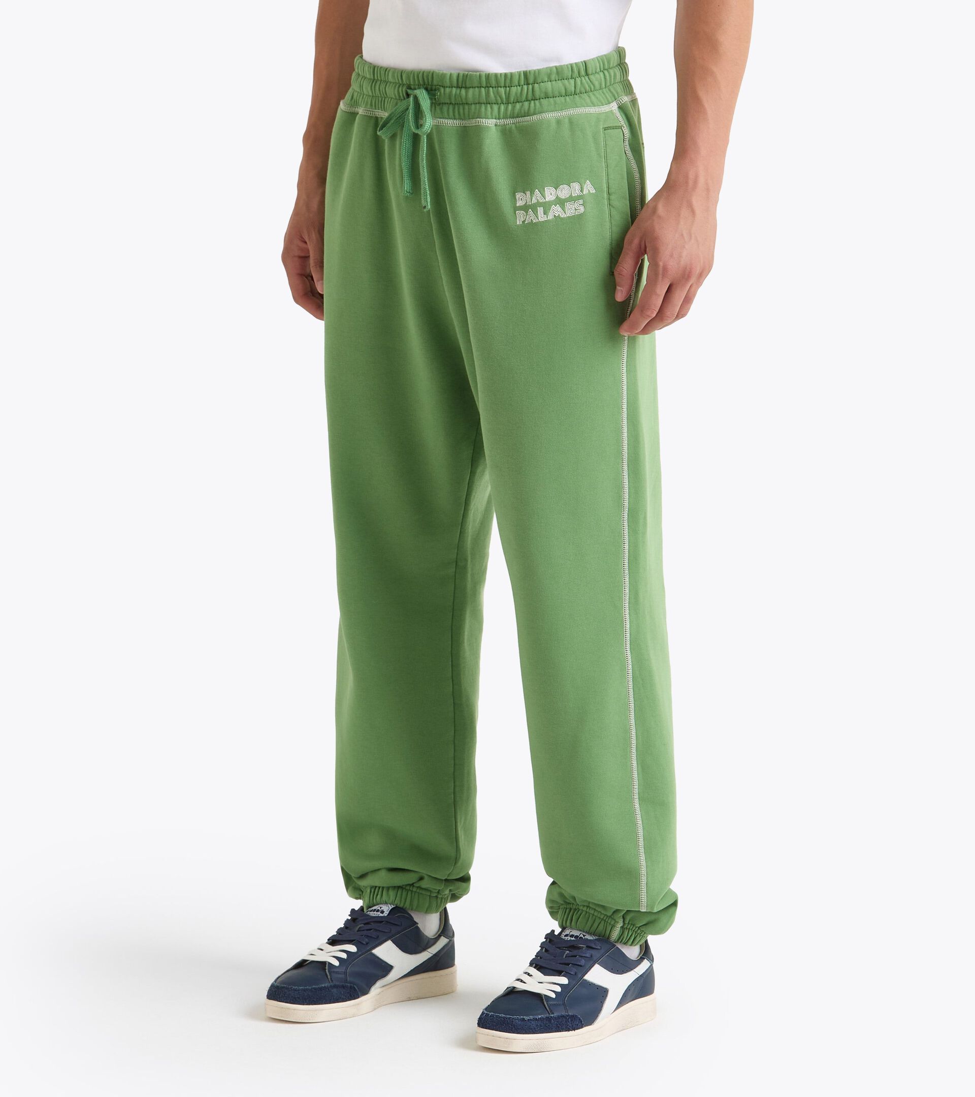 Legacy pants - Made in Italy - All-gender PANTS LEGACY GREEN ENGLISH IVY - Diadora