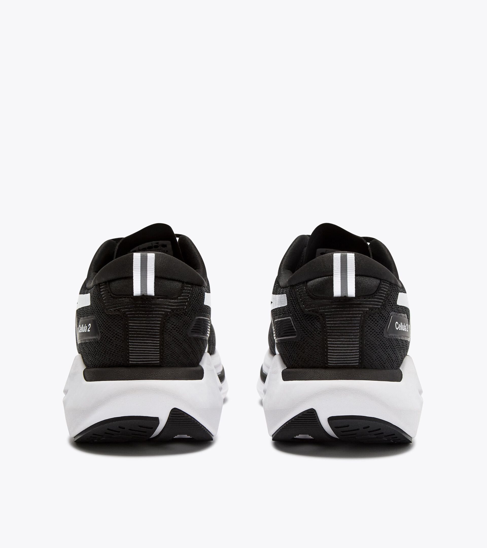 Zapatilla de running neutra - Confort y estabilidad - Hombre CELLULA 2 NEGRO/BLANCO - Diadora