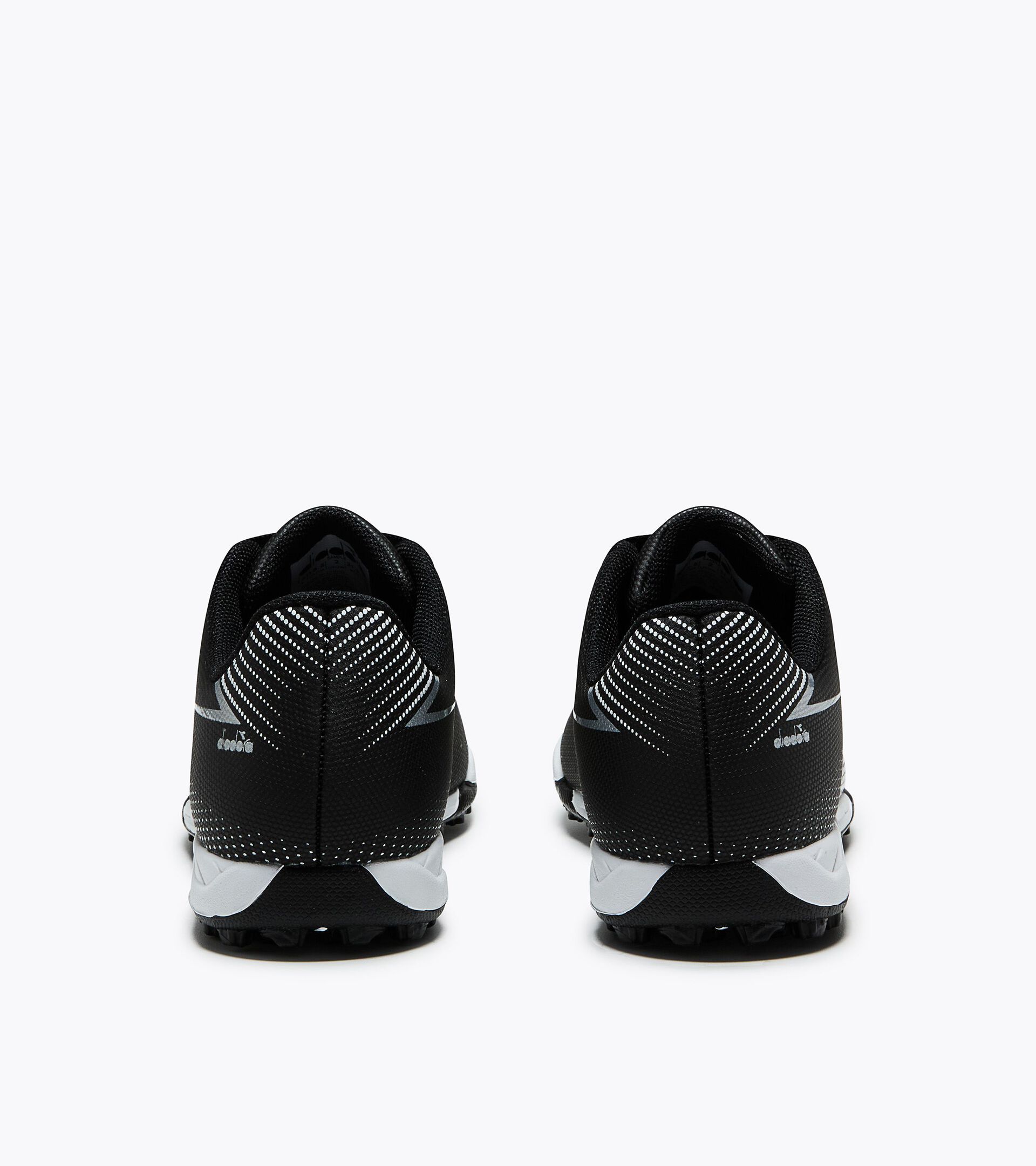 Futsal-Schuh f&uuml;r synthetische B&ouml;den - Jungen und M&auml;dchen PICHICHI 9 JR TF NERO/BIANCO/ARGENTO DD - Diadora