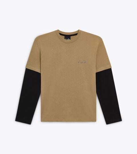 Long sleeved shirt - Boy JB. T-SHIRT LS FRIENDLY TEAM WILD DOVE - Diadora