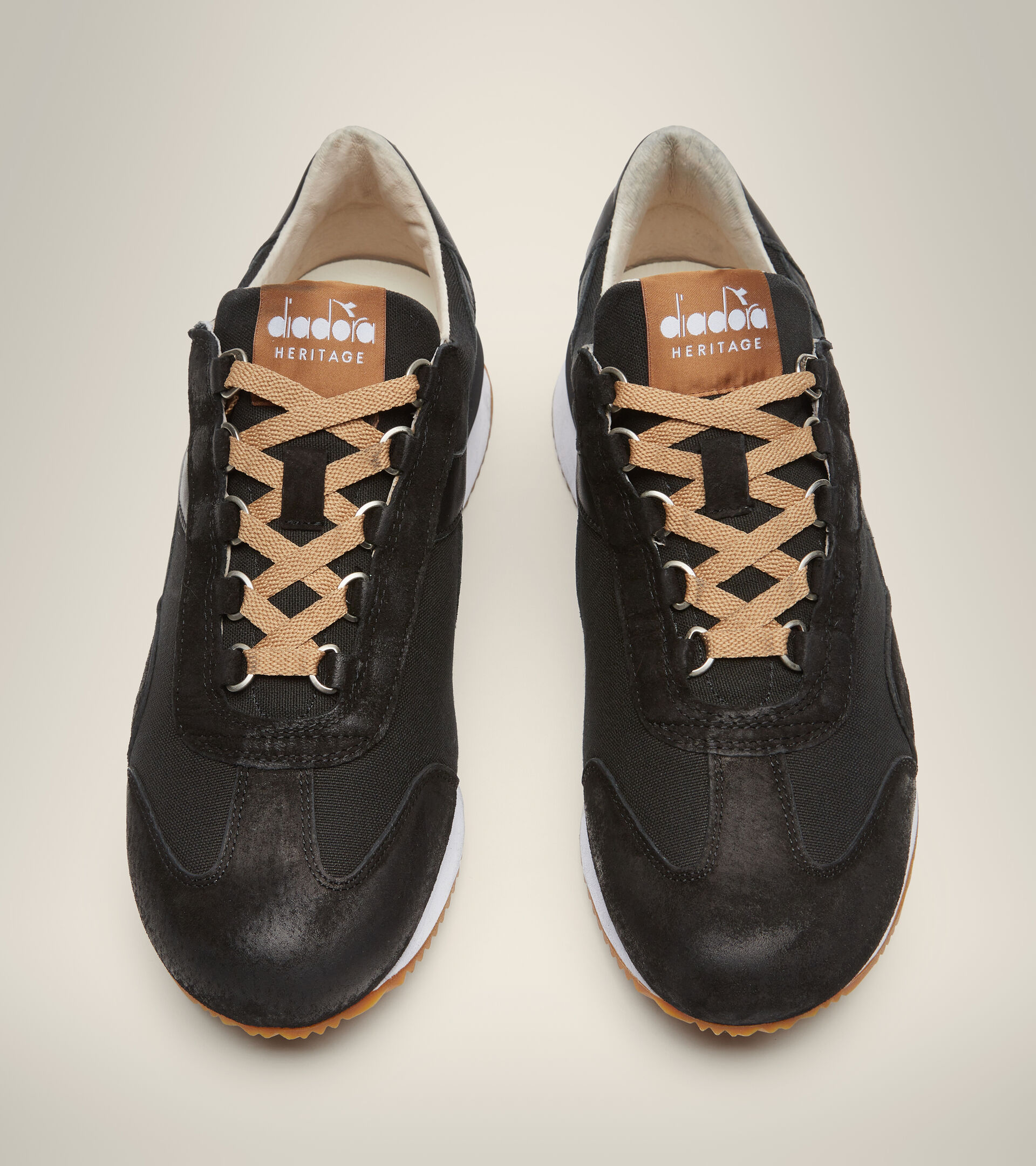 Heritage shoe - Unisex EQUIPE MAD BLACK/BLACK - Diadora