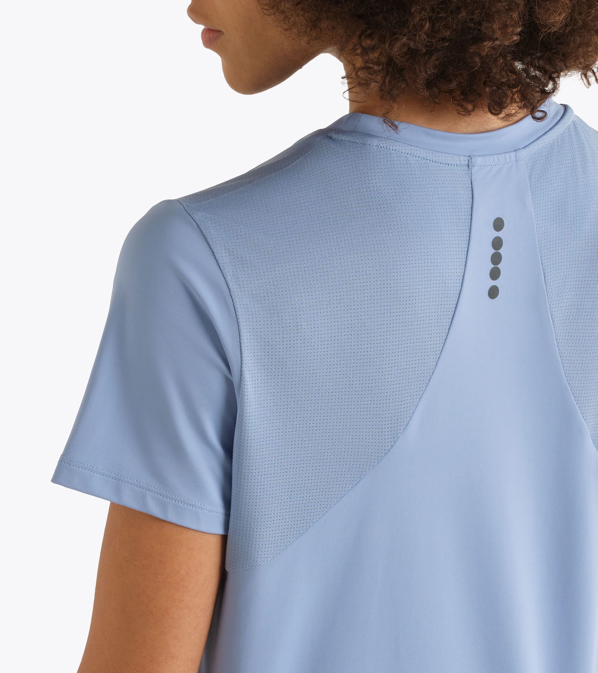 Running t-shirt  - Breathable and Comfortable - Women&rsquo;s L. SS T-SHIRT TECH ENDLESS SKY - Diadora