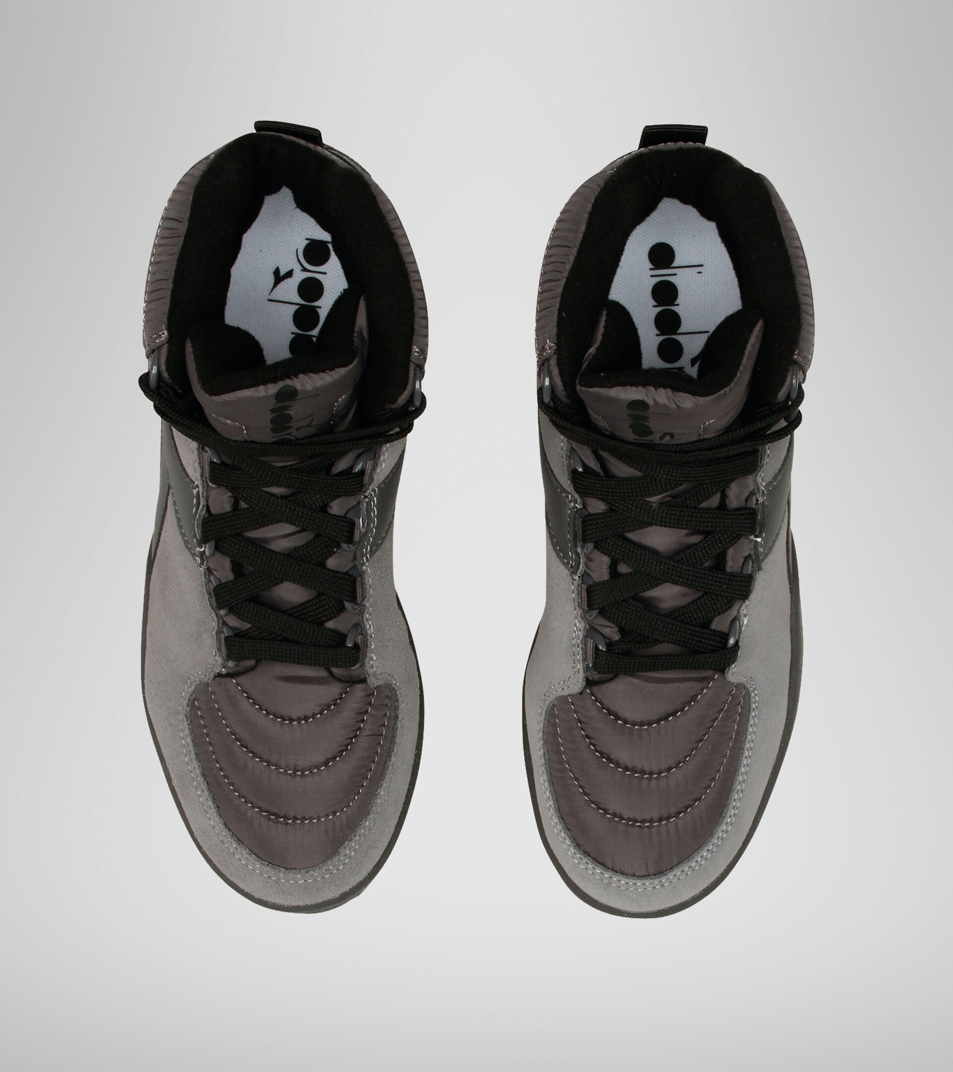 Sports shoe - Women MI BASKET MOON GRAY PEWTER - Diadora