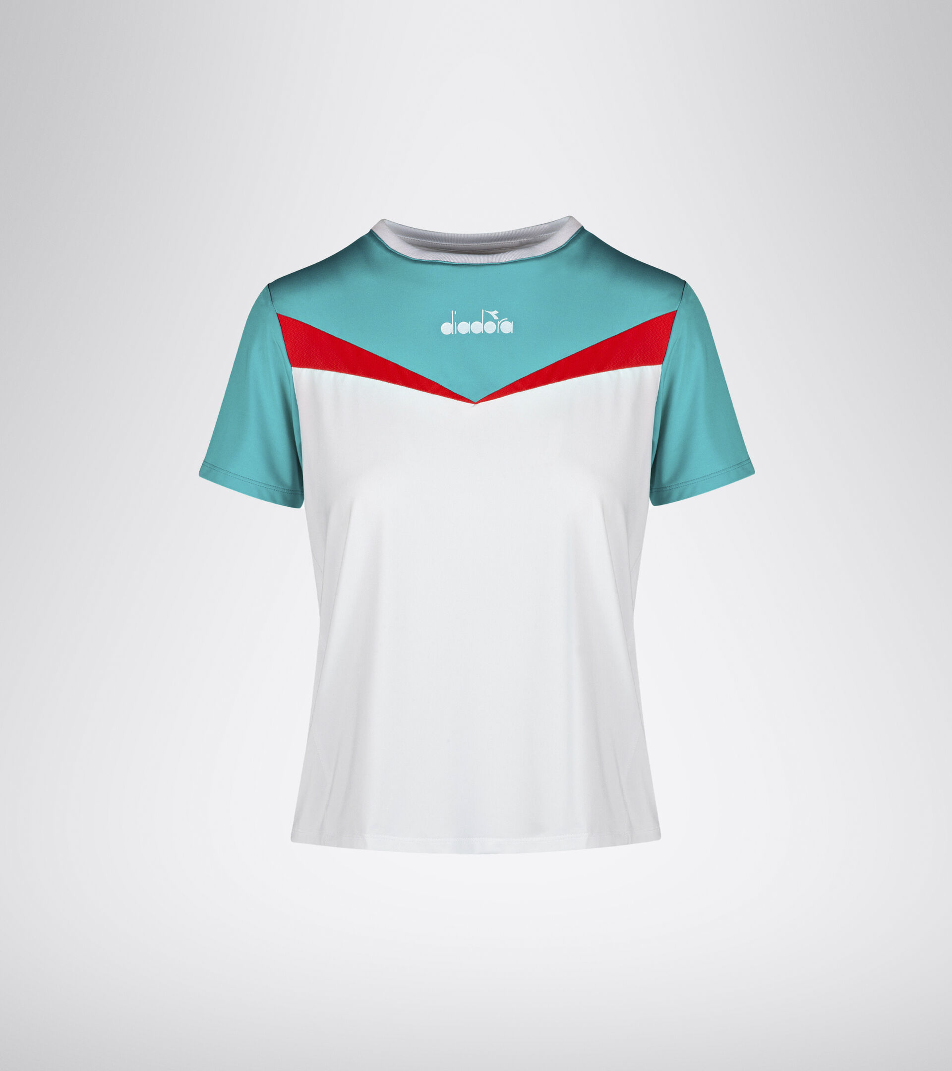T-shirt de tennis - Femme L. SS T-SHIRT BLANC VIF - Diadora