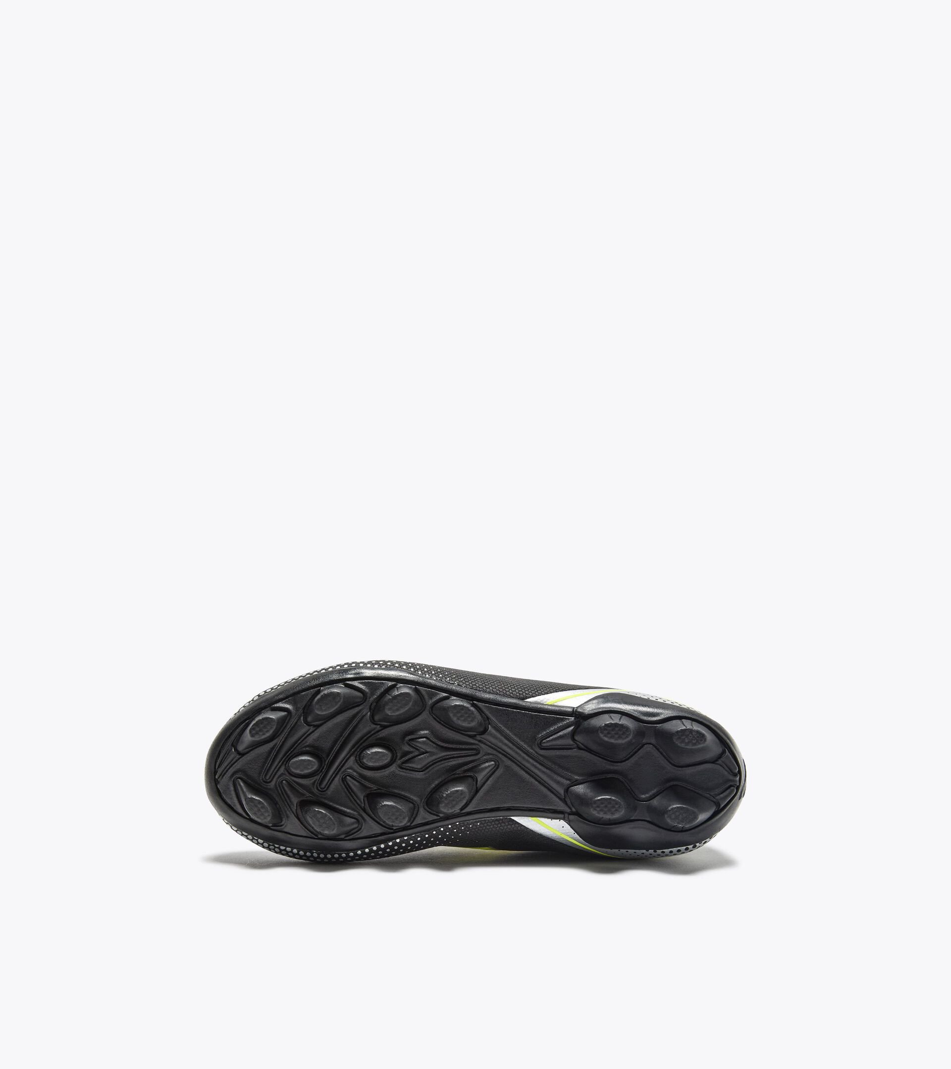 Calcio boots for hard ground - Junior PICHICHI 7 MD JR BLACK/YELLOW FL DD/SILVER - Diadora