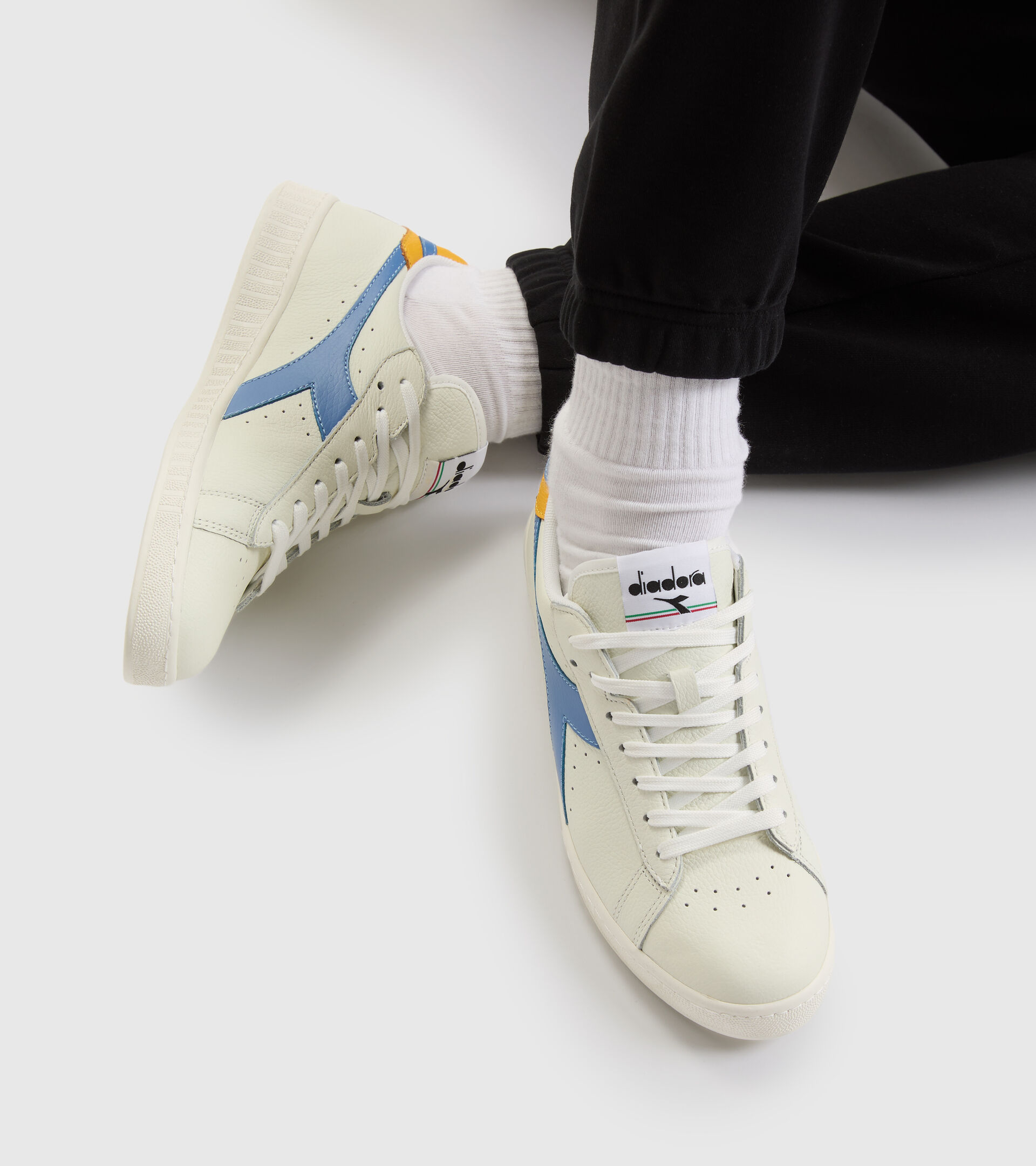 Trainer - Unisex GAME L LOW WHITE/RIVIERA - Diadora