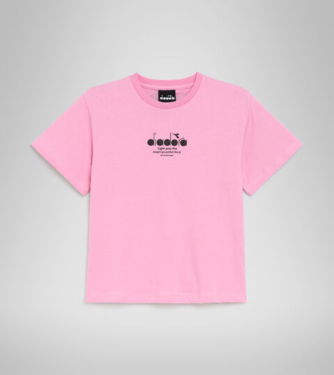 Logo T-shirt - Girl JG.T-SHIRT D PINK MOTHER-OF-PEARL - Diadora