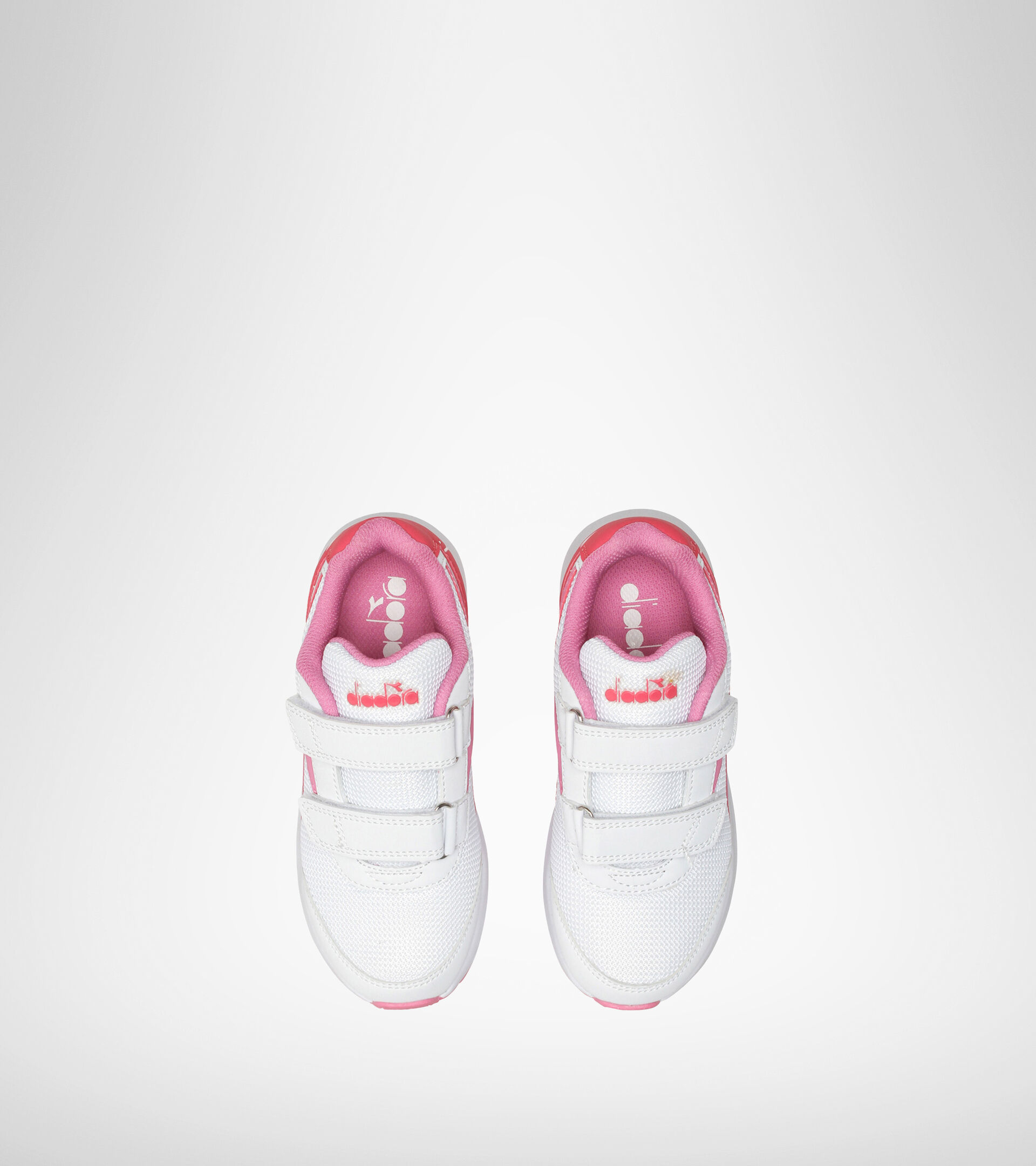 Running shoe - Kids FALCON JR V WHITE/ORCHID PINK - Diadora