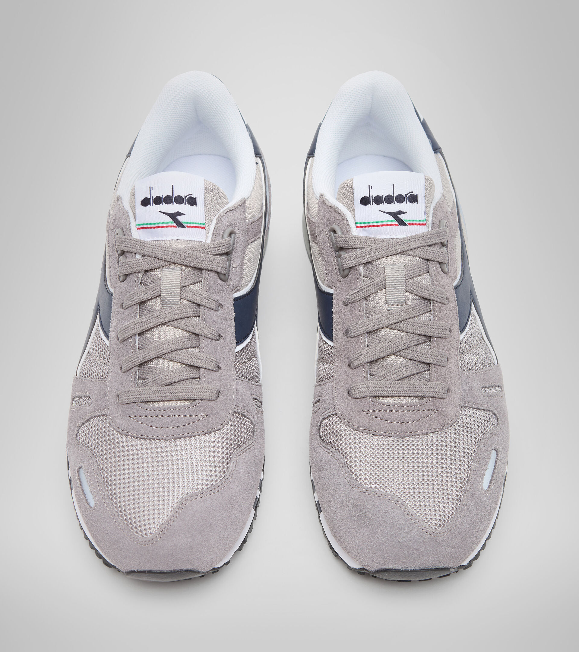 Sports shoe - Men TITAN PALOMA GREY/BLUE DENIM - Diadora