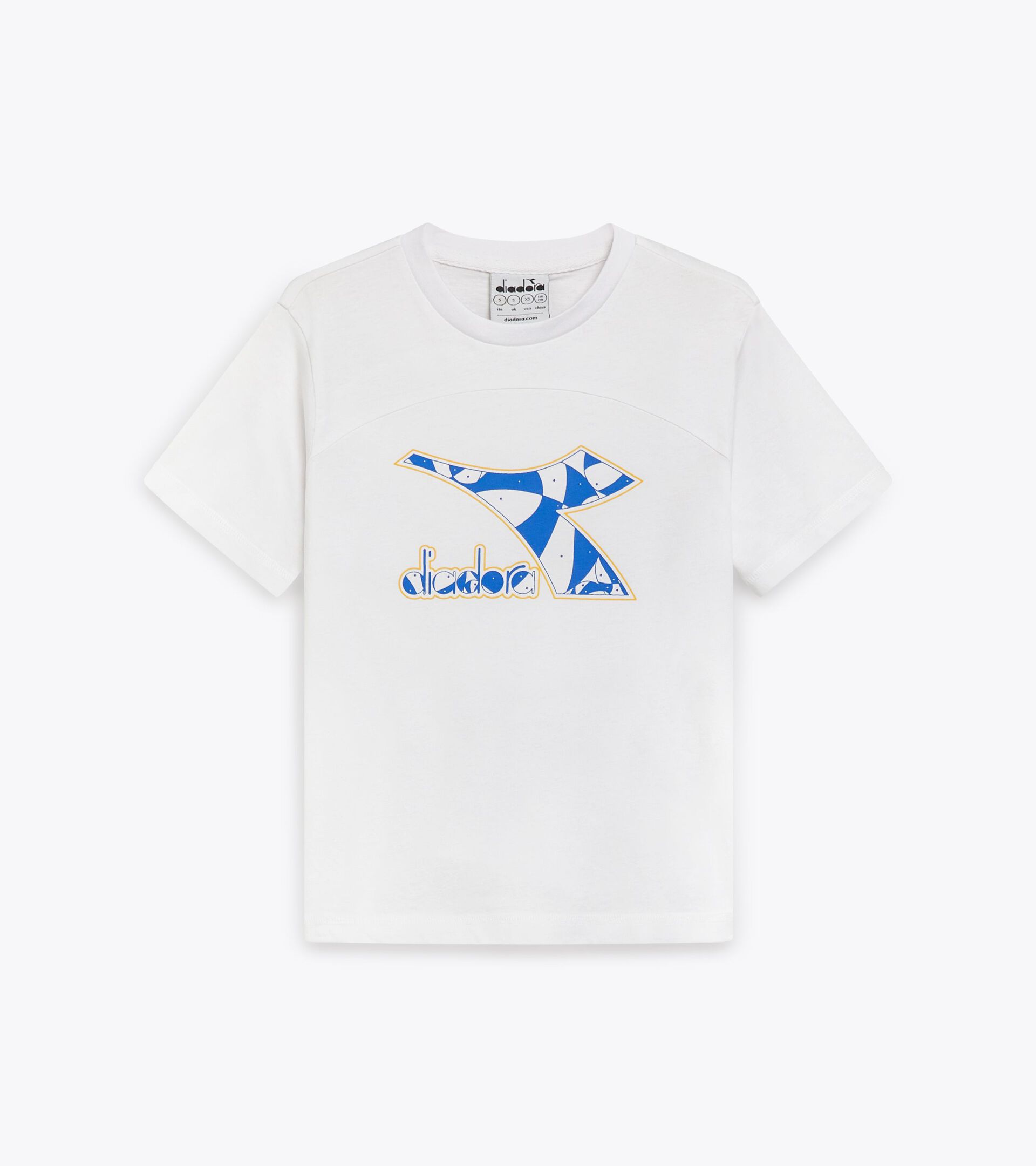 Cotton t-shirt - Boy
 JB.T-SHIRT SS RIDDLE OPTICAL WHITE - Diadora