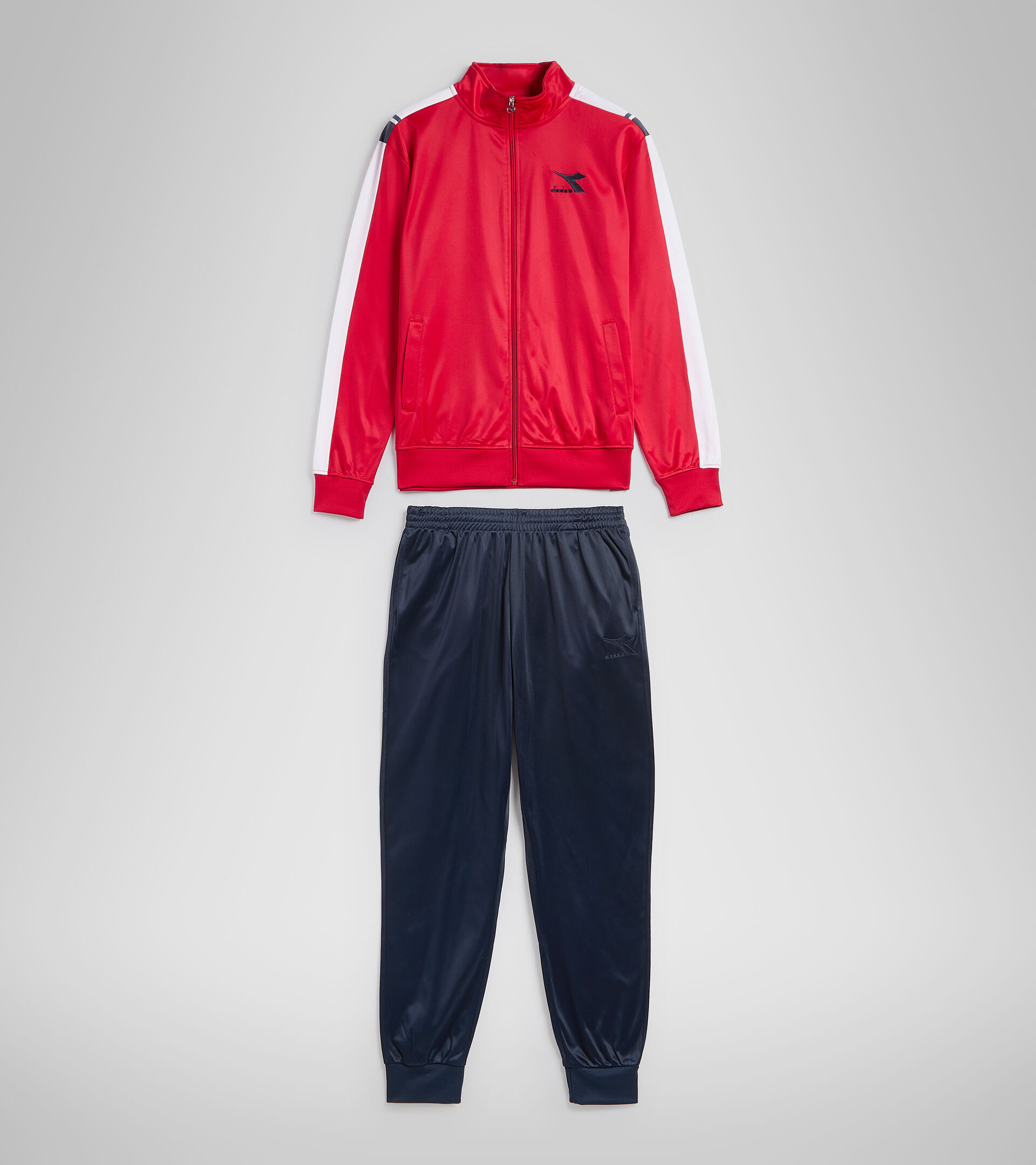 Trainingsanzug - Herren TRACKSUIT FZ CHROMIA TANGOROT - Diadora