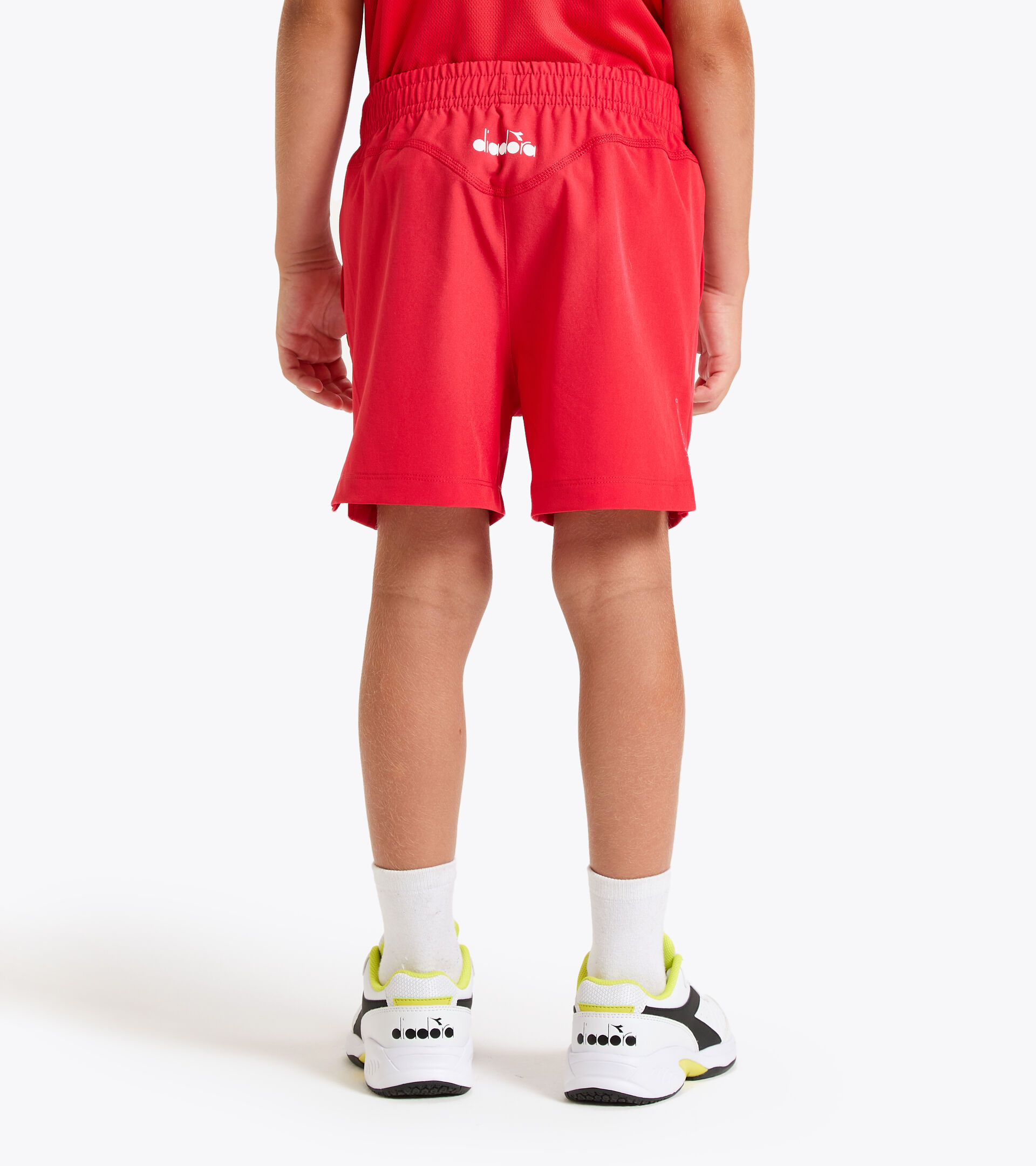 Tennis bermuda shorts - Junior J. SHORT COURT TOMATO RED - Diadora