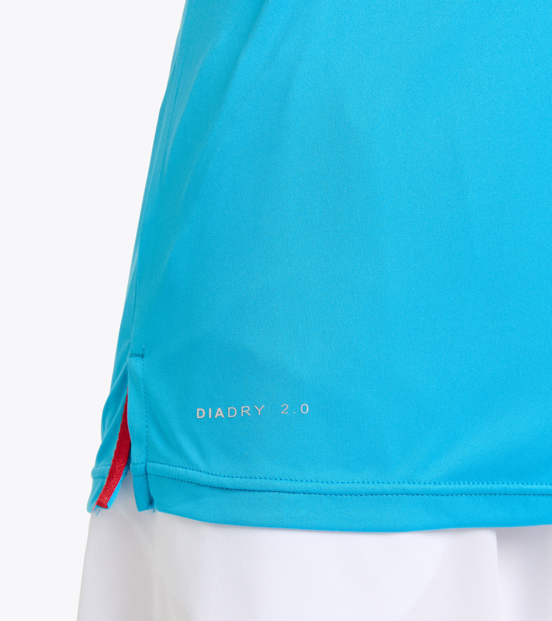 Tennis T-shirt - Men SS T-SHIRT TURQUOISE BLUE - Diadora
