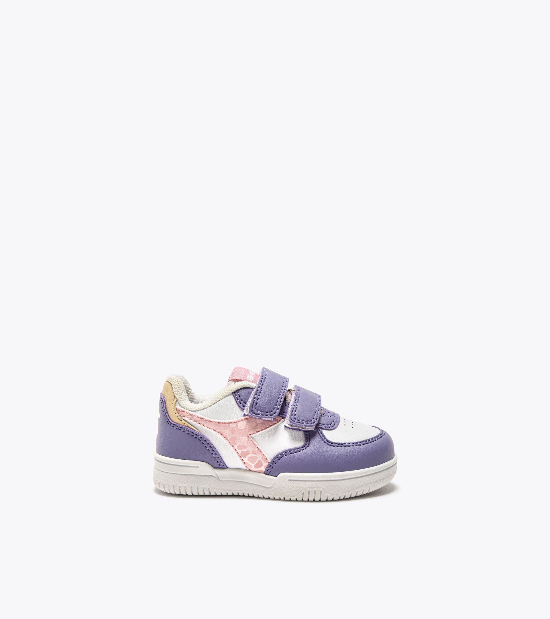 Sports shoes - Toddlers - 1-4 years old RAPTOR LOW SPOTTED TD WHITE/DAYBREAK/ROSE ELEGANCE - Diadora