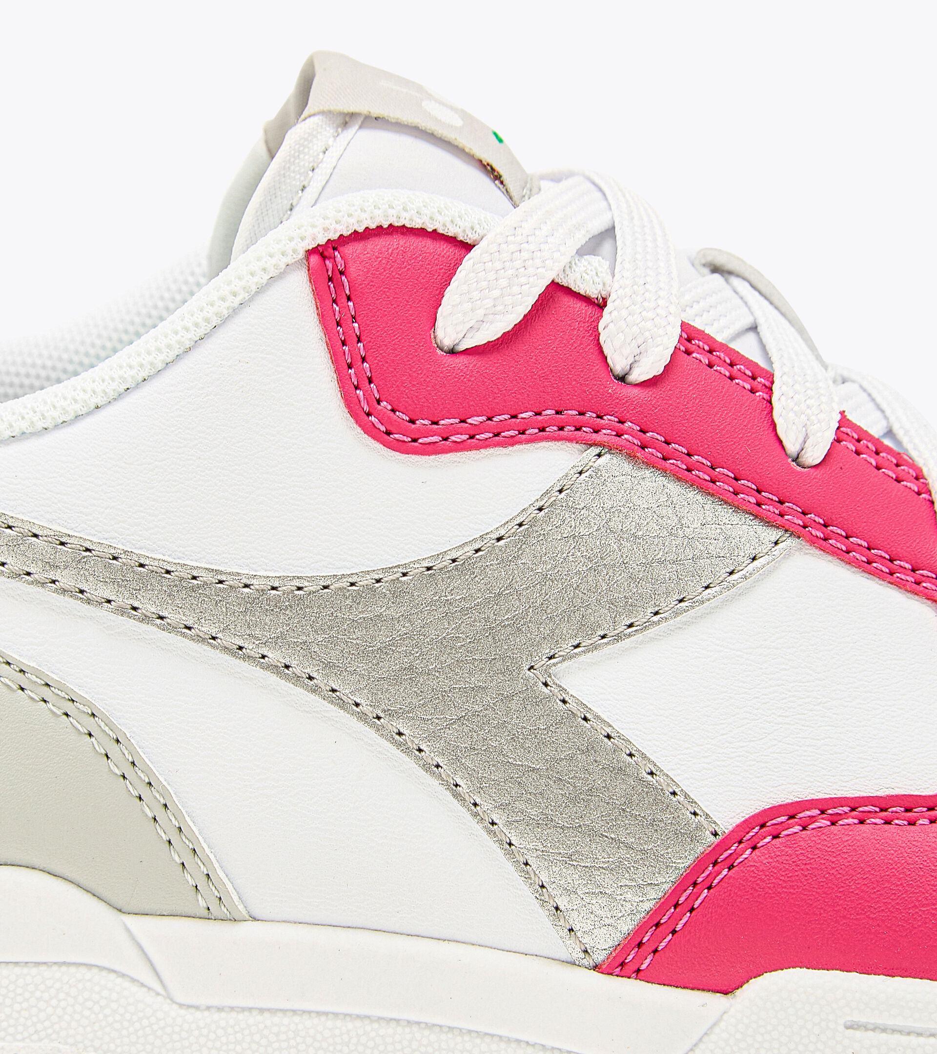 Sports shoes - Youth 8-16 years RAPTOR LOW GS PINK YARROW/SILVER - Diadora