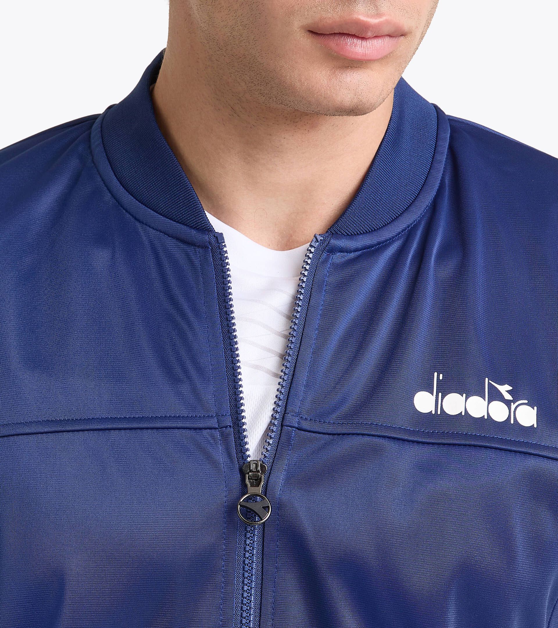 Veste de tennis - Homme JACKET COURT DIADORA CLUB BLEU DOMAINE - Diadora