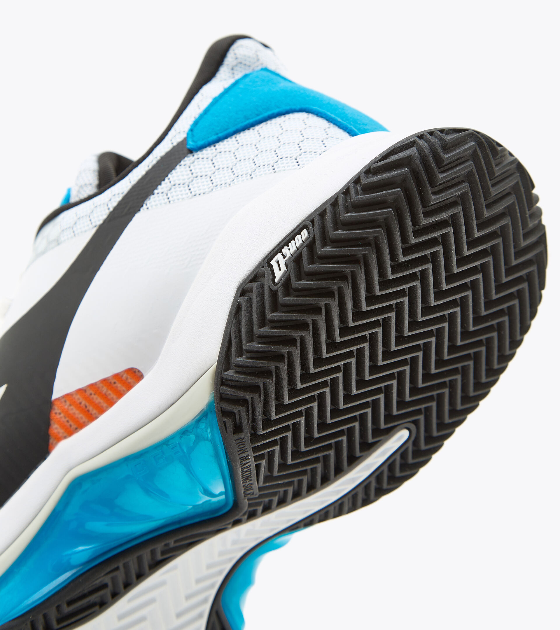 Tennis shoes - Men B.ICON CLAY WHITE/BLACK/BLUE JEWEL - Diadora