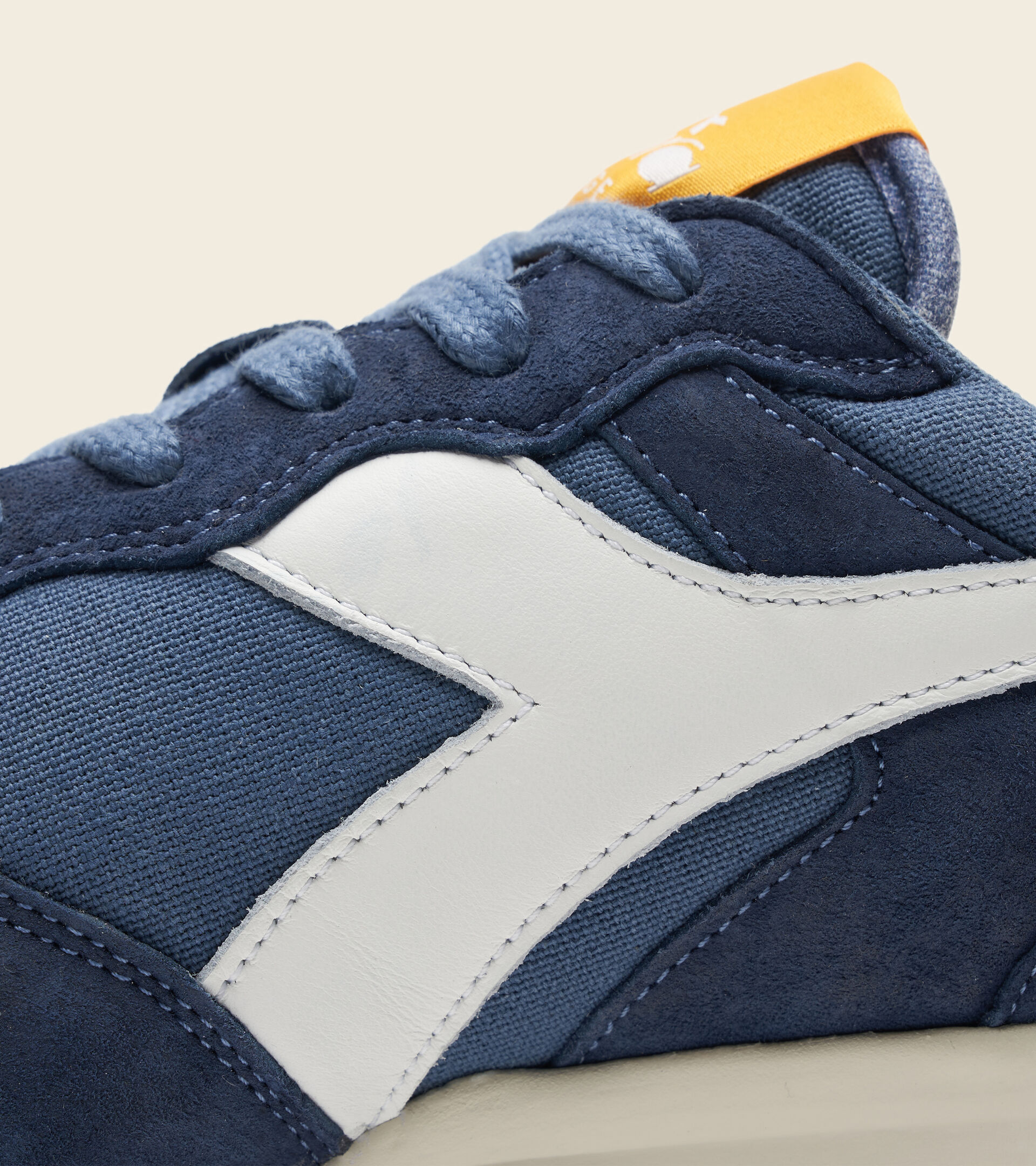 Heritage shoe - Men TRIDENT 90 C SW REAL TEAL/INSIGNIA BLUE - Diadora