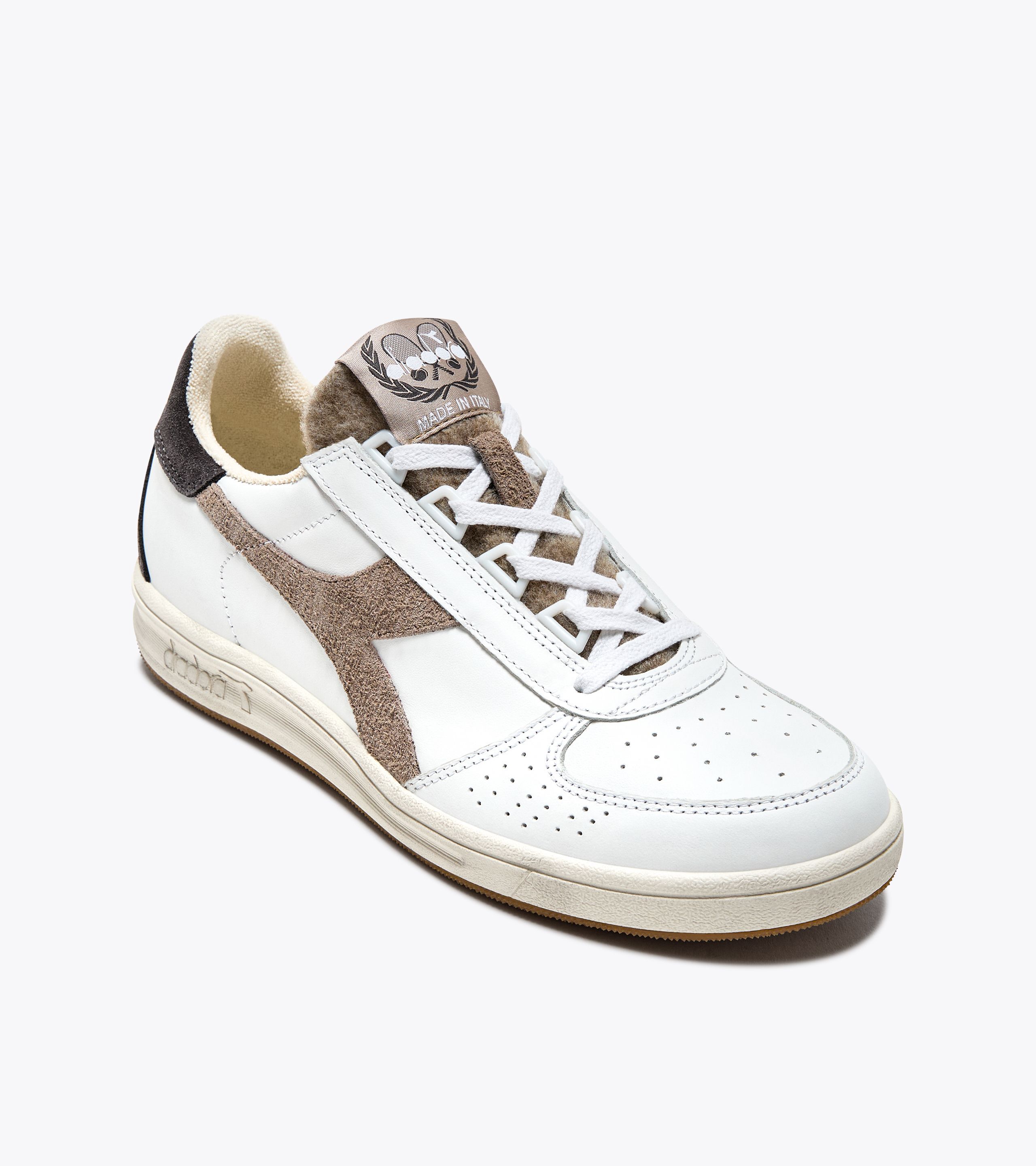 B.ELITE TORINO ITALIA Heritage leather sneaker Made In Italy Gender Neutral Diadora Online Store
