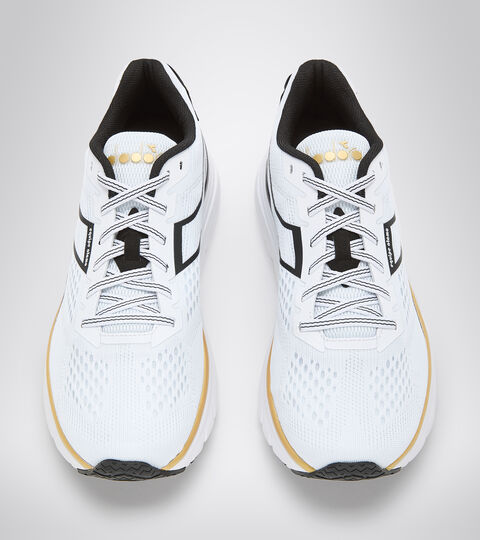 EQUIPE ATOMO, BIANCO/ORO/NERO Laufschuhe Made in Italy - Herren EQUIPE ATOMO BIANCO/ORO/NERO - Diadora