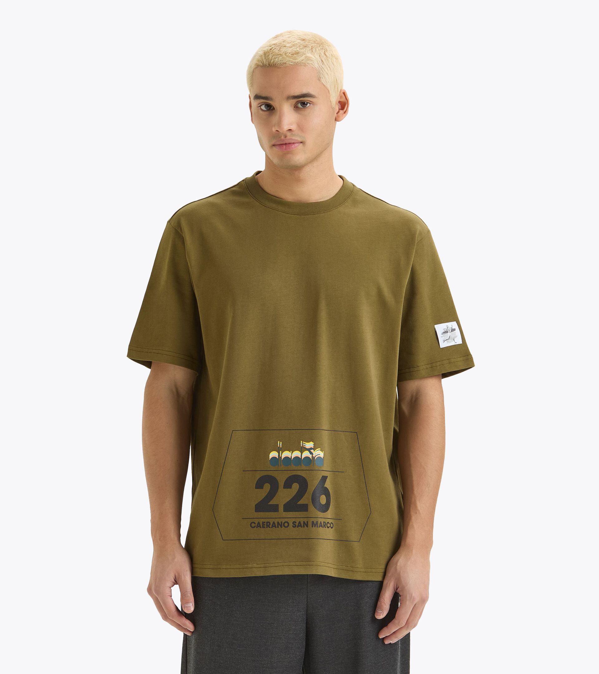 T-shirt - Gender Neutral T-SHIRT SS G.D. 1984 (226) KIWI GREEN - Diadora