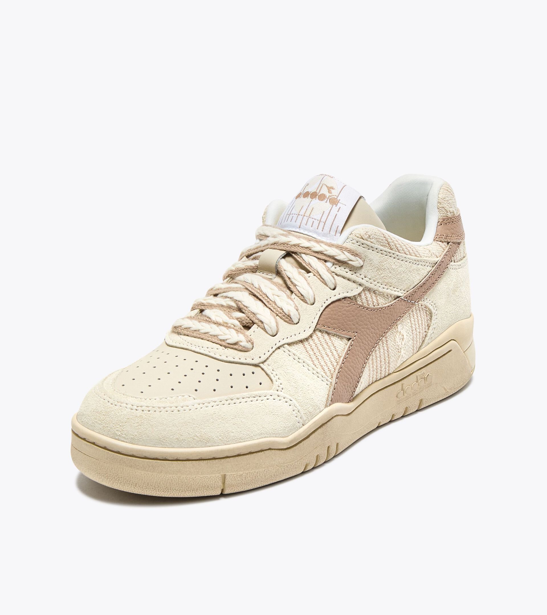 Heritage leather sneaker - All-gender B.560 BOHO LIGHT BROWN HAZELNUT - Diadora