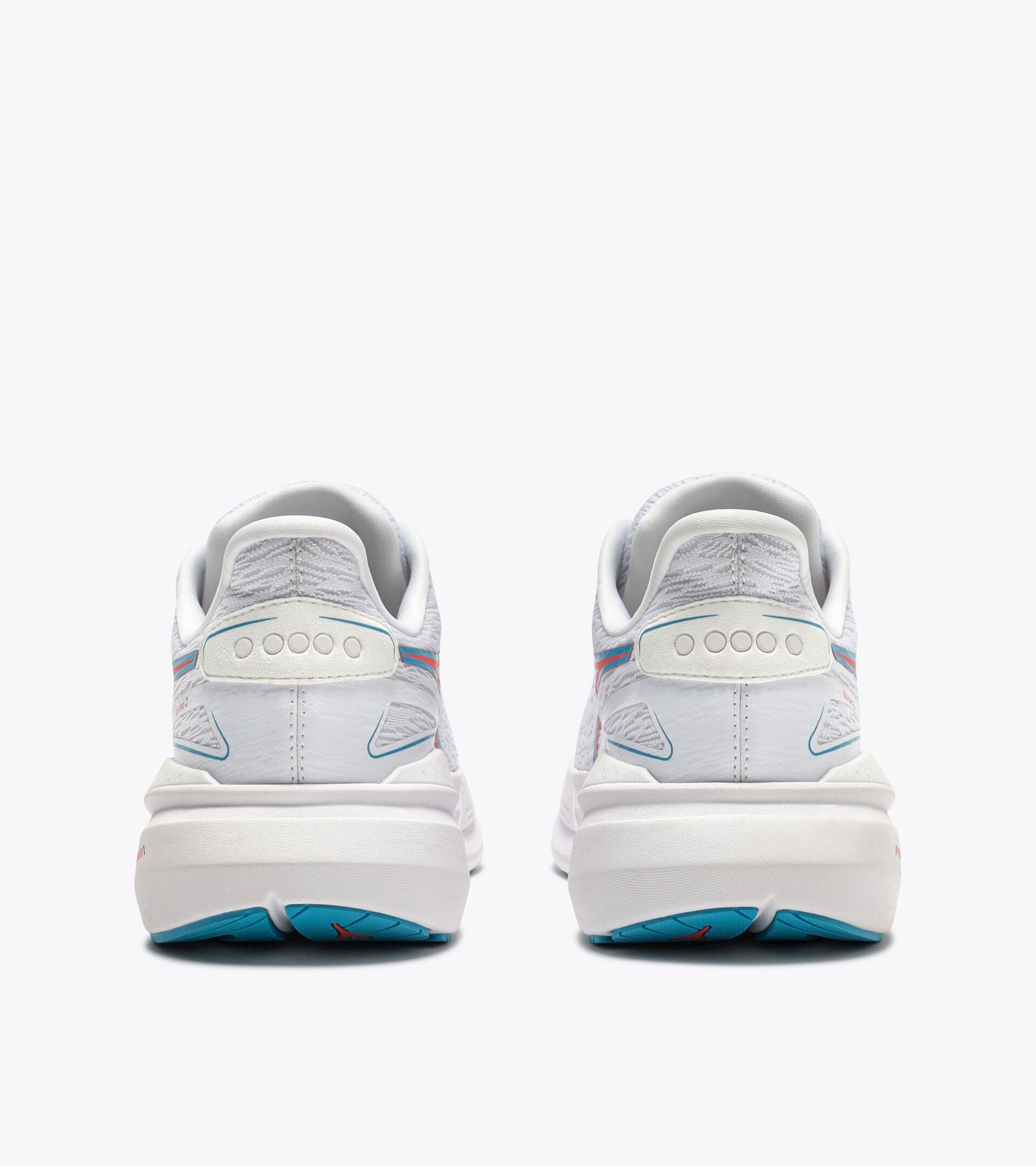 Running shoe - Comfort and stability - Women&rsquo;s NUCLEO 2 W WHITE/HORIZON BLUE - Diadora