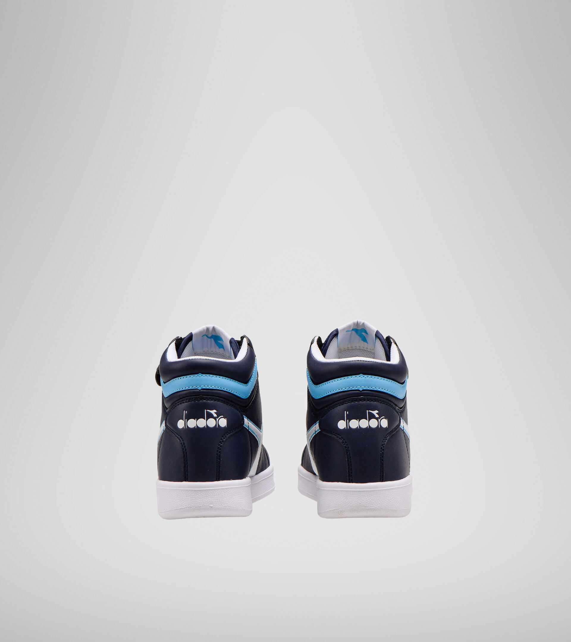 Sports shoes - Kids 4-8 years GAME P HIGH PS CORSAIR/SKY BLUE INTENSE - Diadora