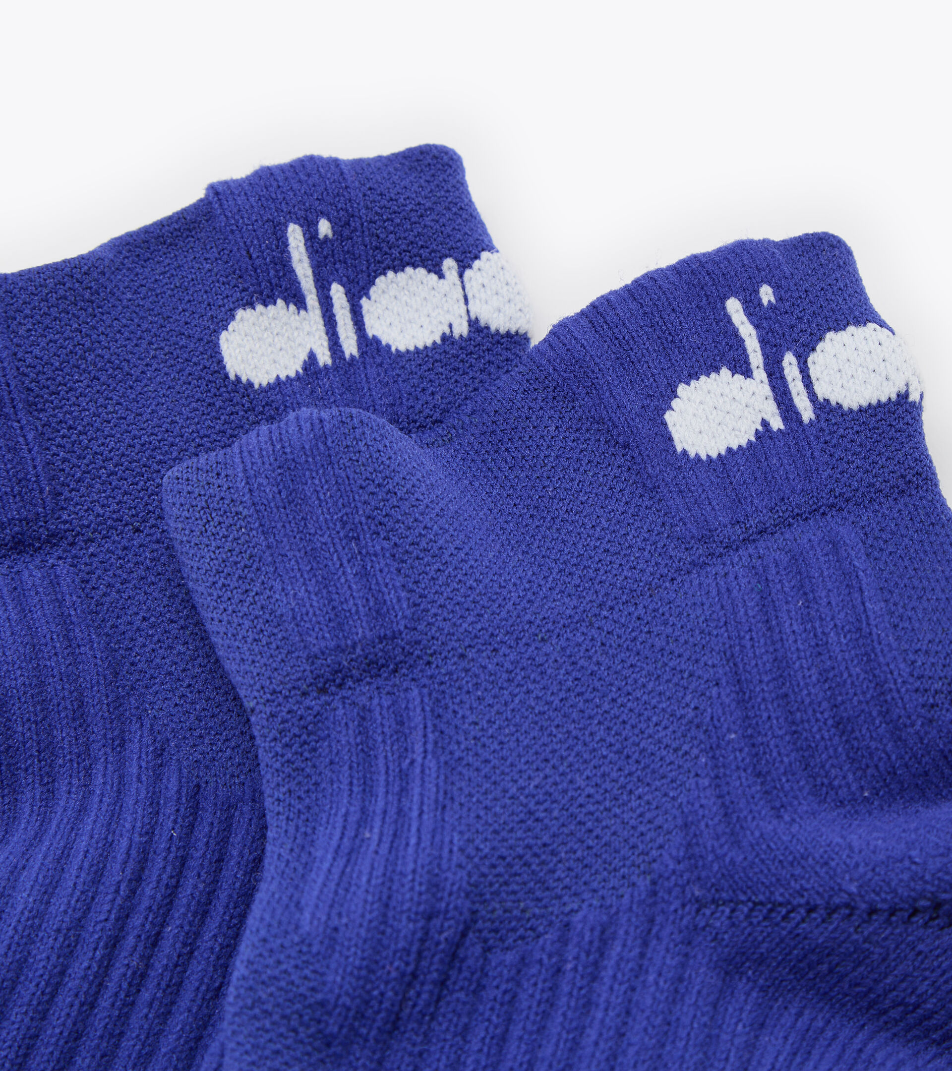 Chaussettes de Running - Unisexe CUSHION QUARTER SOCKS SURFER SUR LE WEB BLEU - Diadora
