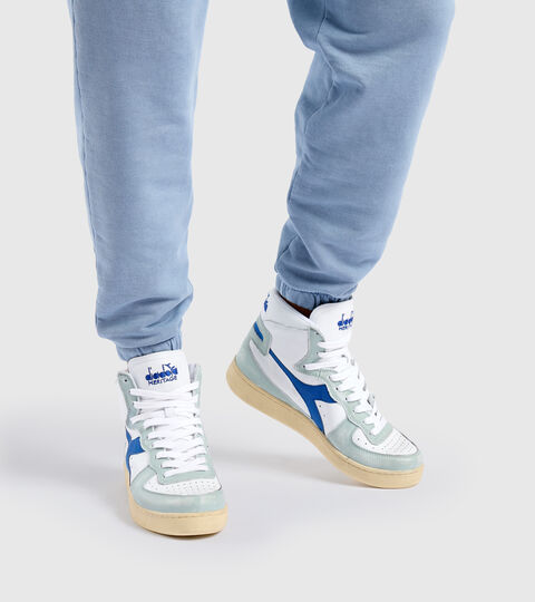 MI BASKET USED, GRIS PURITANO Zapatilla Heritage - Unisex MI BASKET USED GRIS PURITANO - Diadora